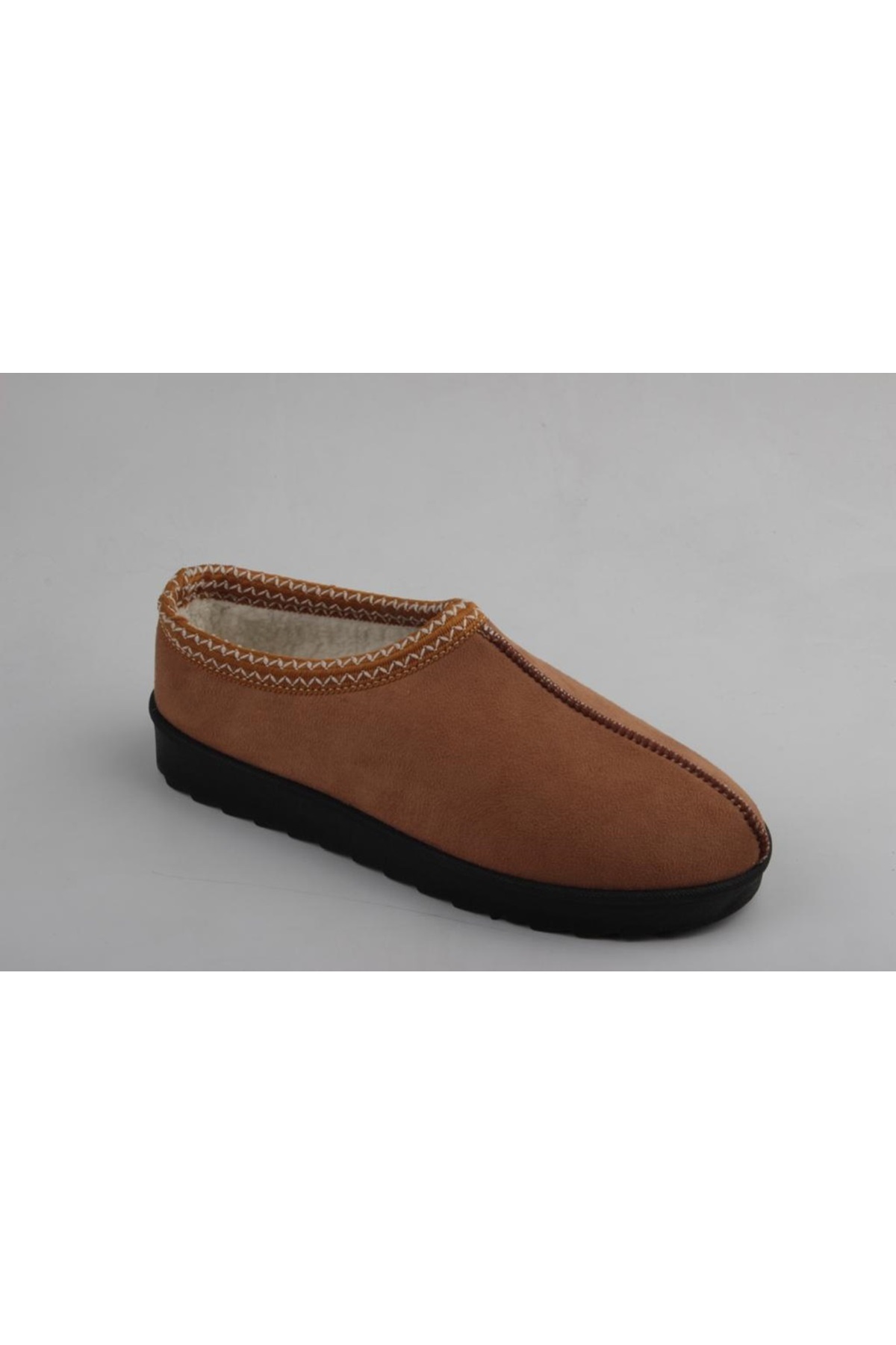  دمپایی راحتی زنانه قهوه‌ای