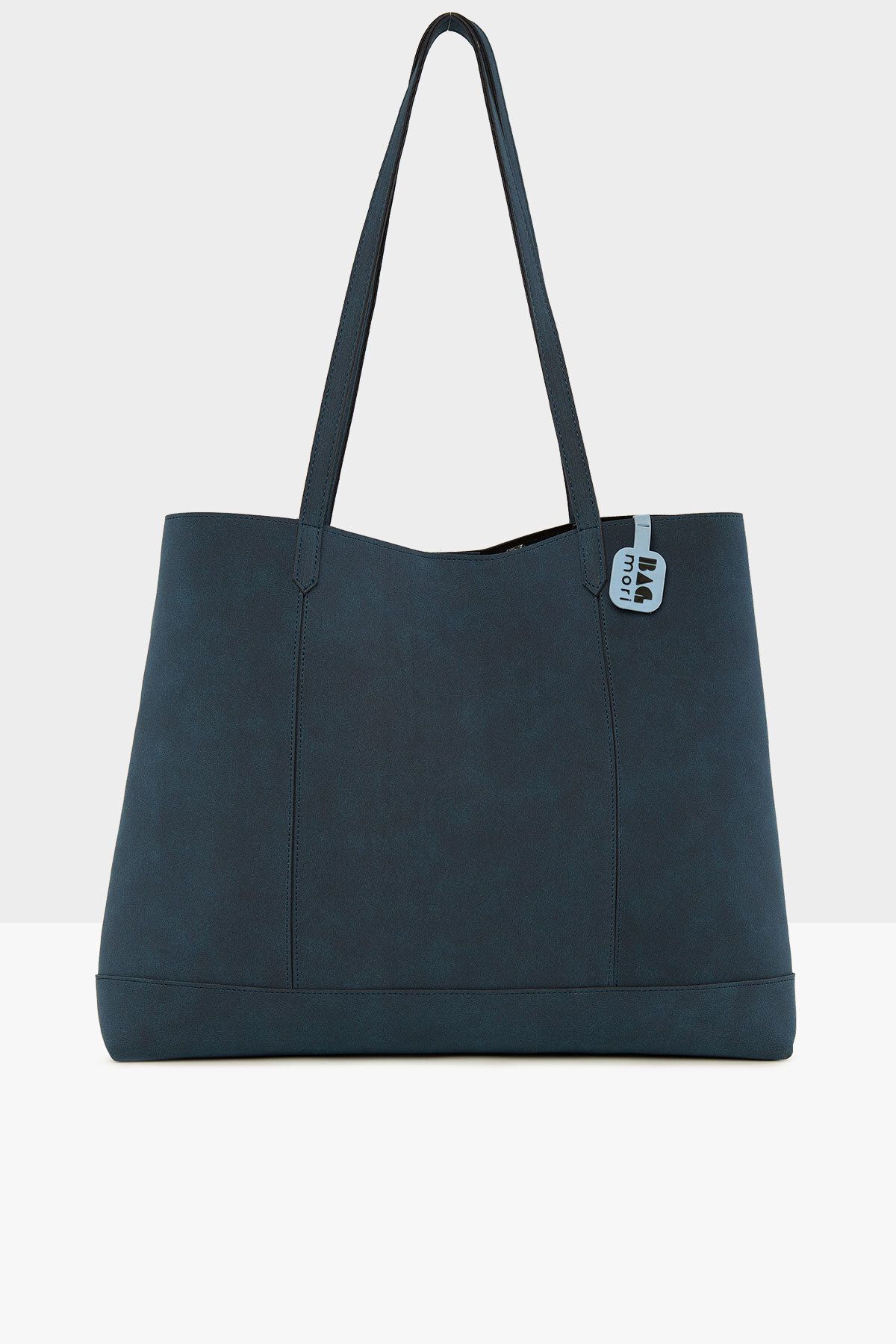Navy canvas handbag hot sale