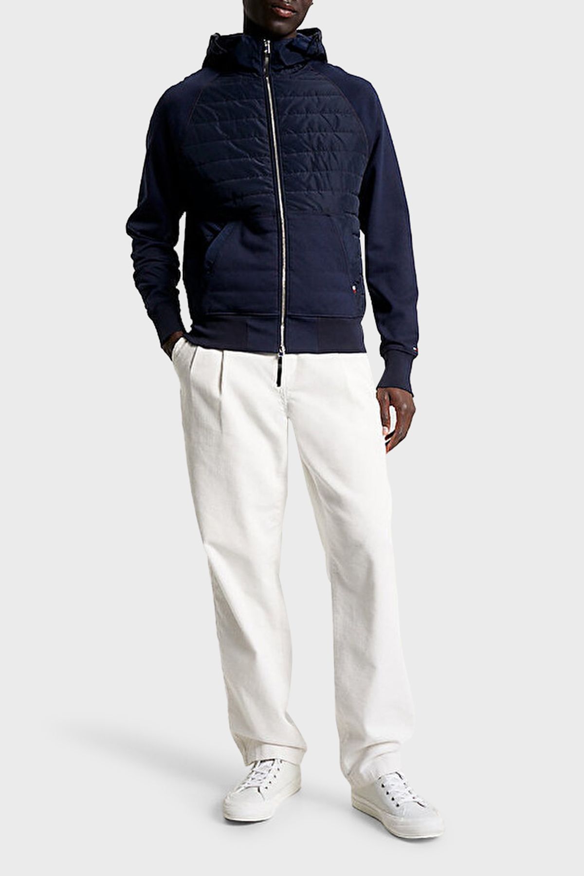 Tommy hilfiger padded on sale cotton jacket