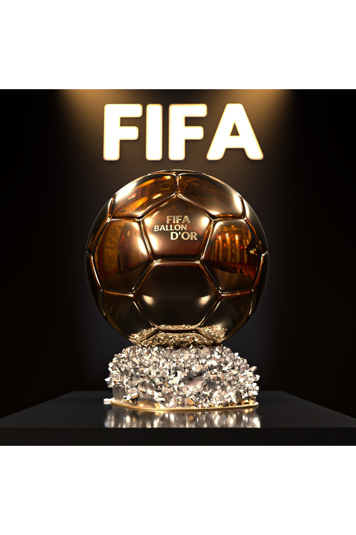 Goplast Premium 20 Cm Fifa Ballon D'or Messi ( 500gr ) Fiyatı