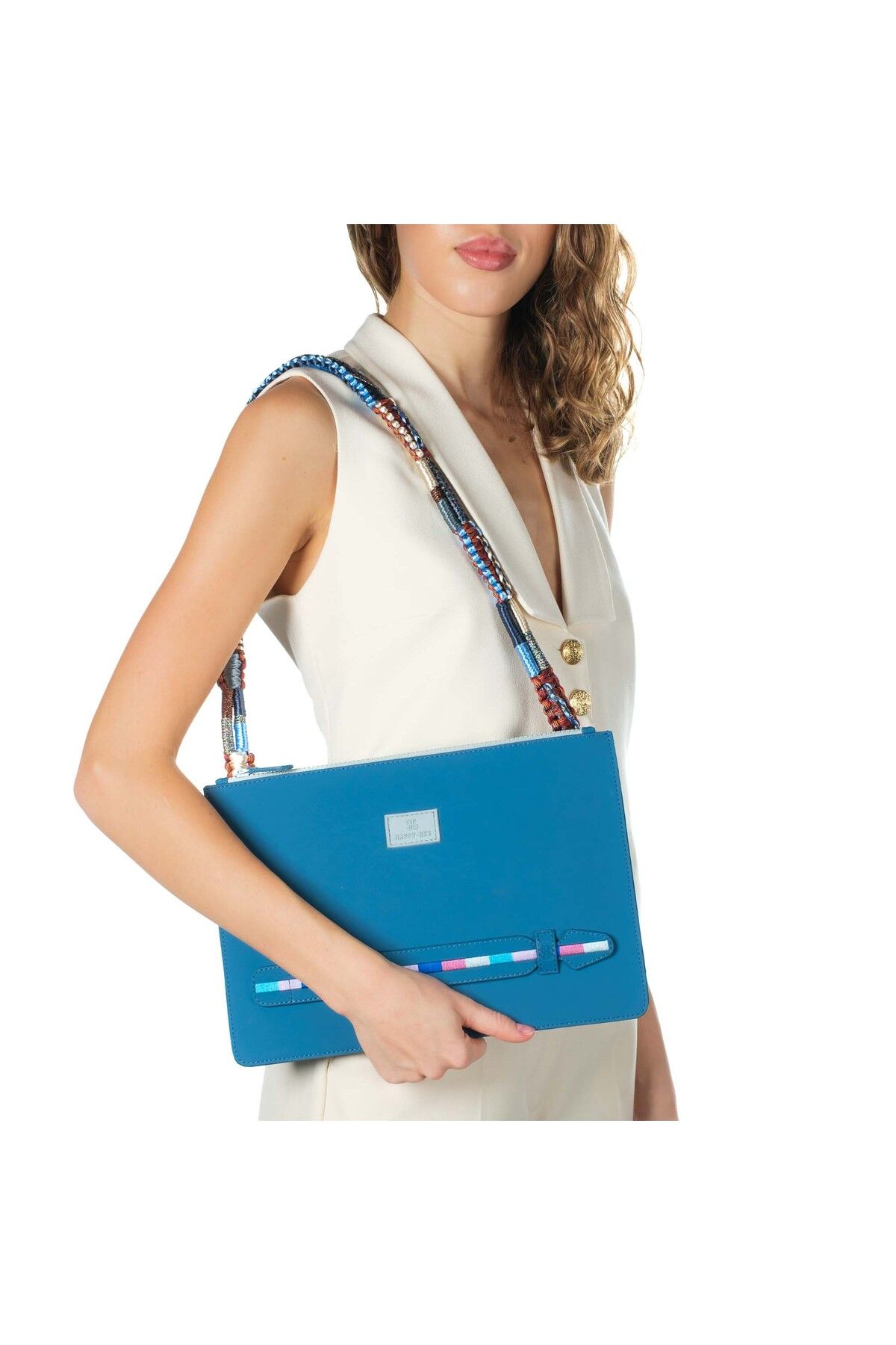 Happy-Nes-Aqua Girl Bag Shoulder Strap 80cm 1