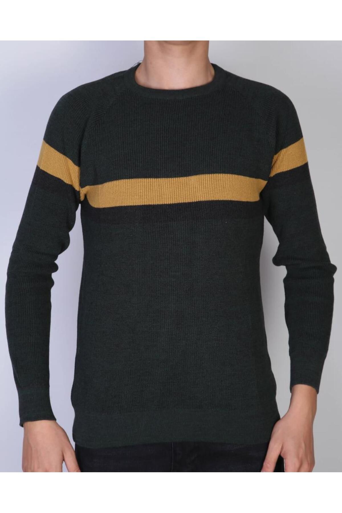 Black and store gold mens sweater