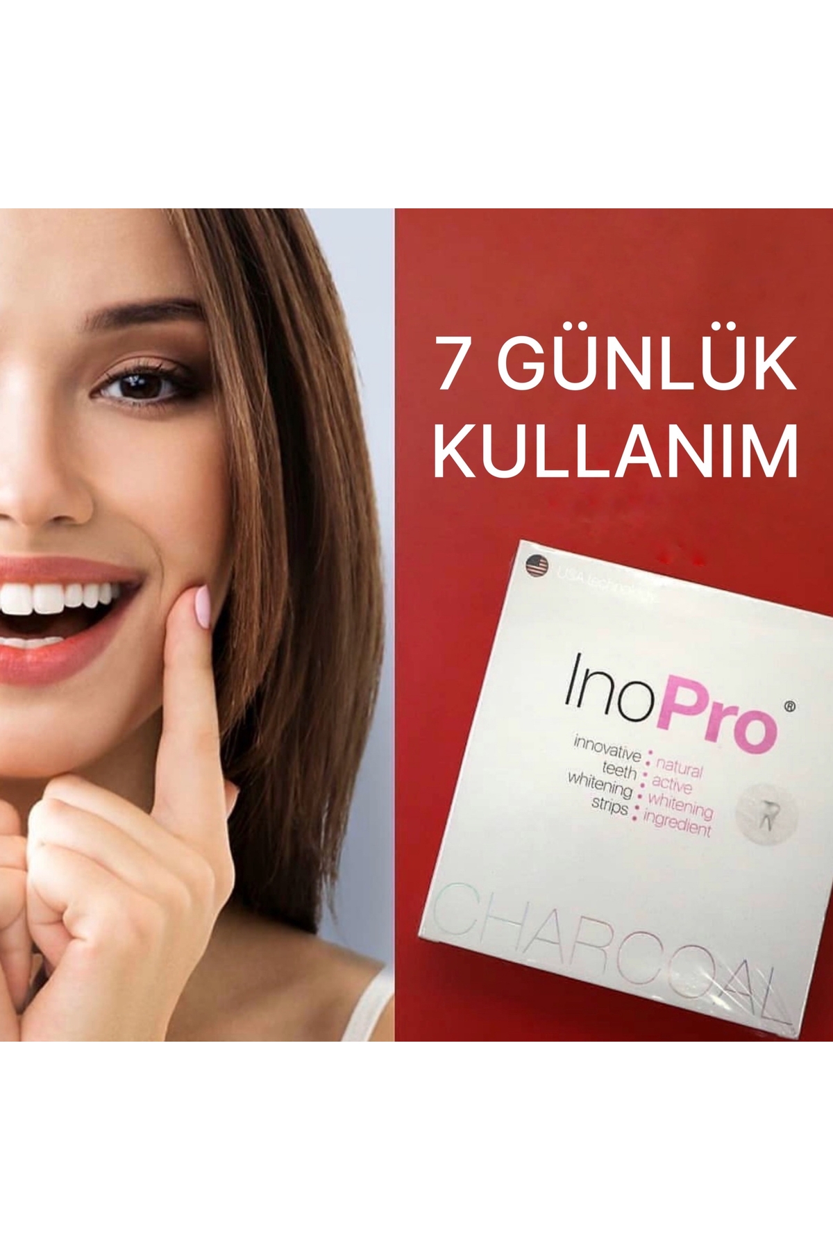 Ino Pro Dişler için beyazlatıcı şeritler InoPro