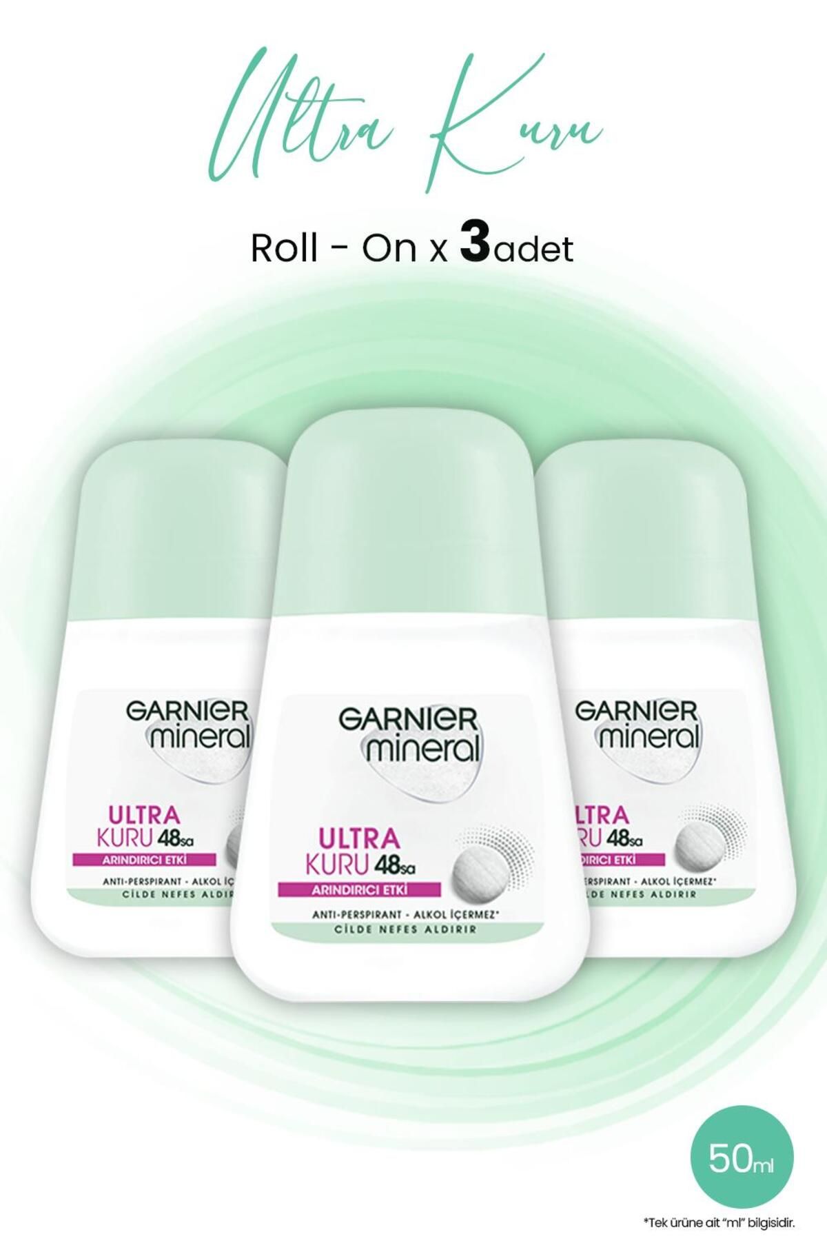 Mineral Ultra Dry Roll-on 48 ساعته Garnier