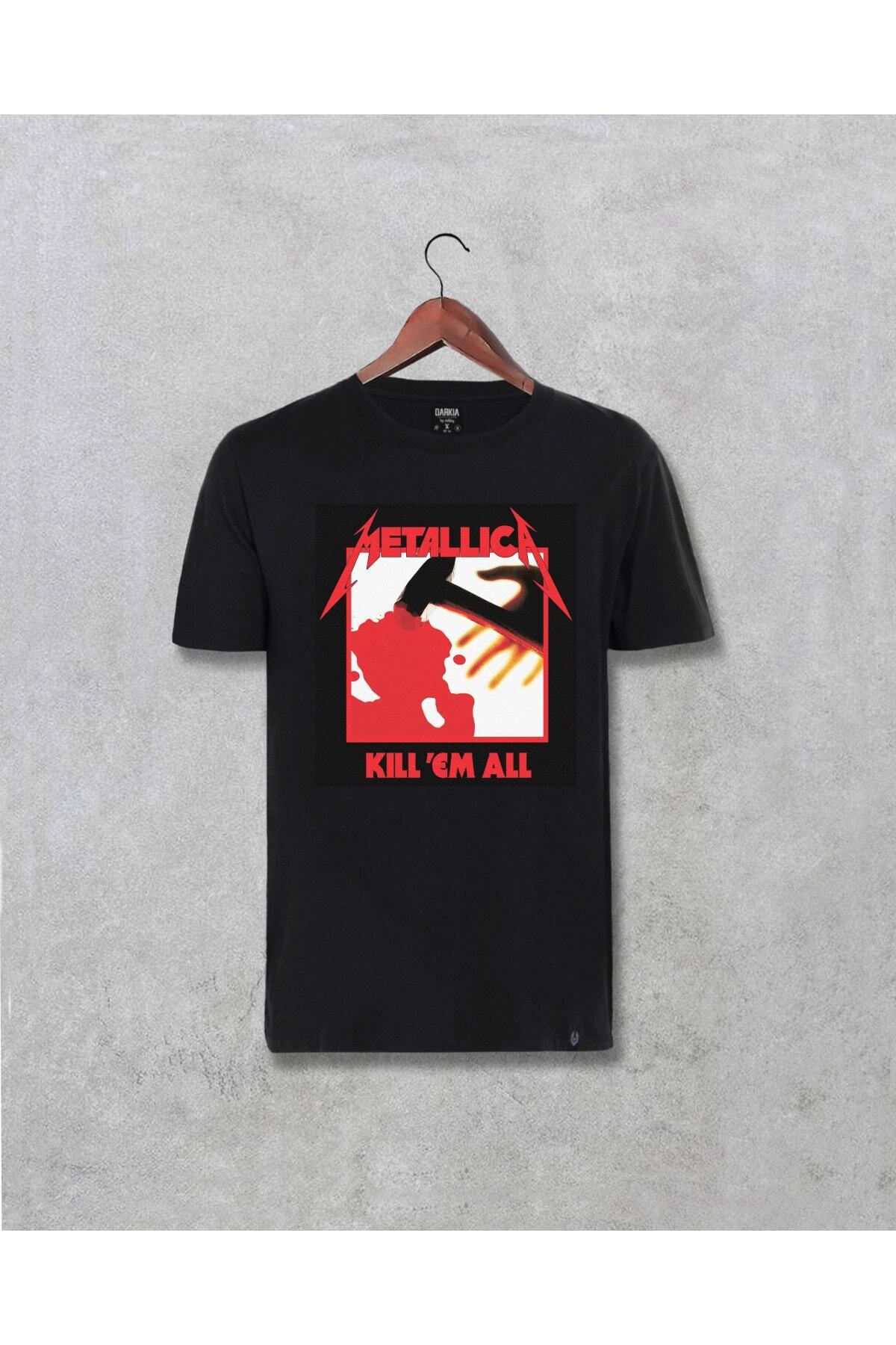 Camiseta Metallica Kill 'Em All Preta Oficial - Viva a Vida com