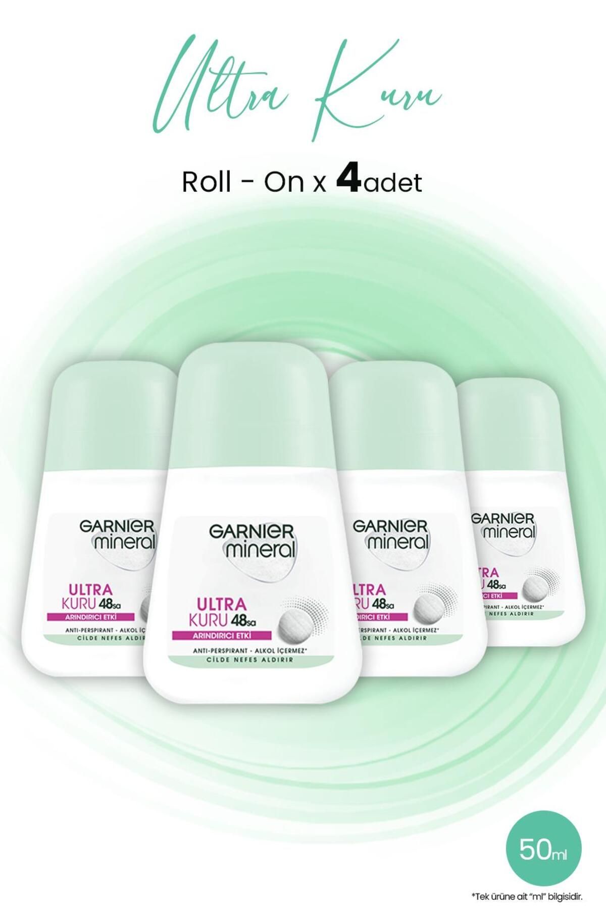 Mineral Ultra Dry Roll-on 48 ساعته Garnier
