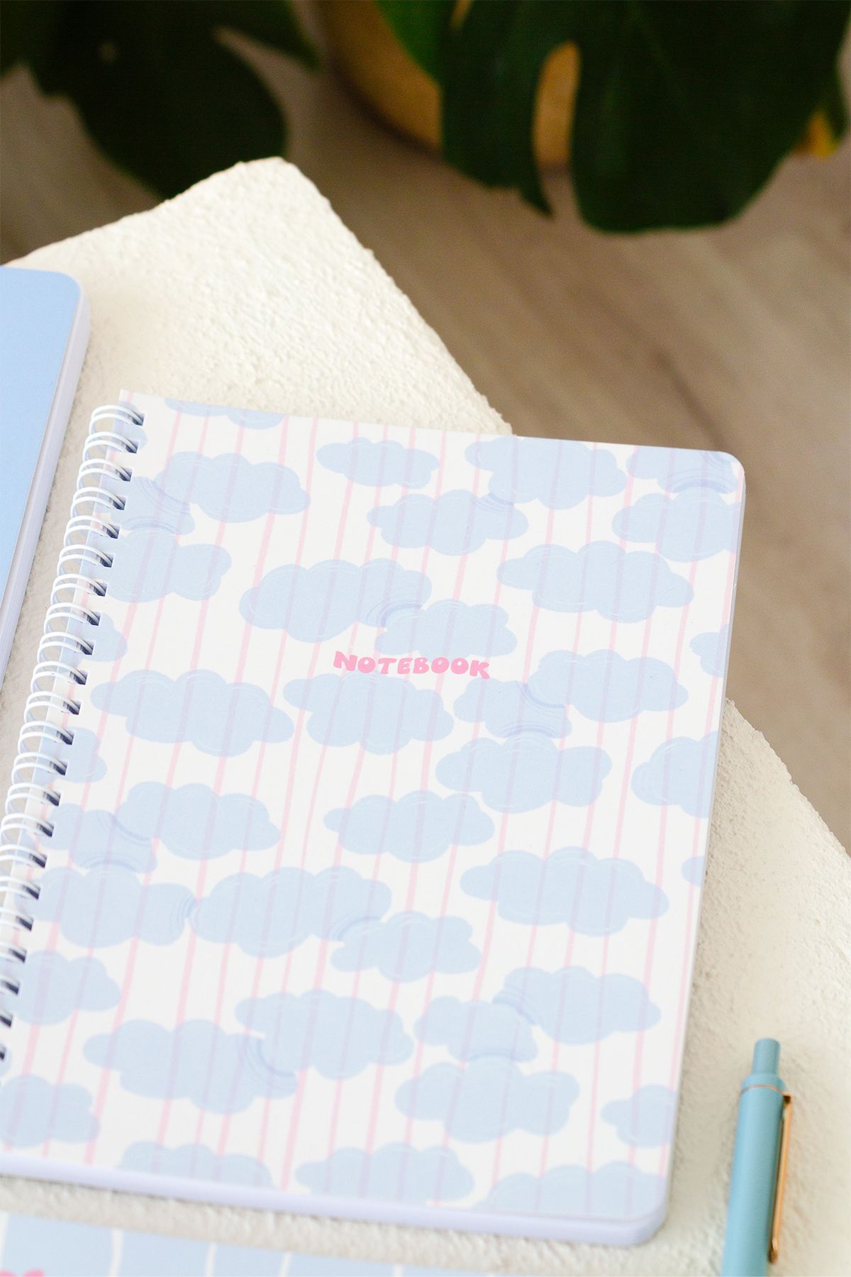 Matt Notebook-A5 Spiral School Notebook 80 sheets Set of 4 - Lined 3
