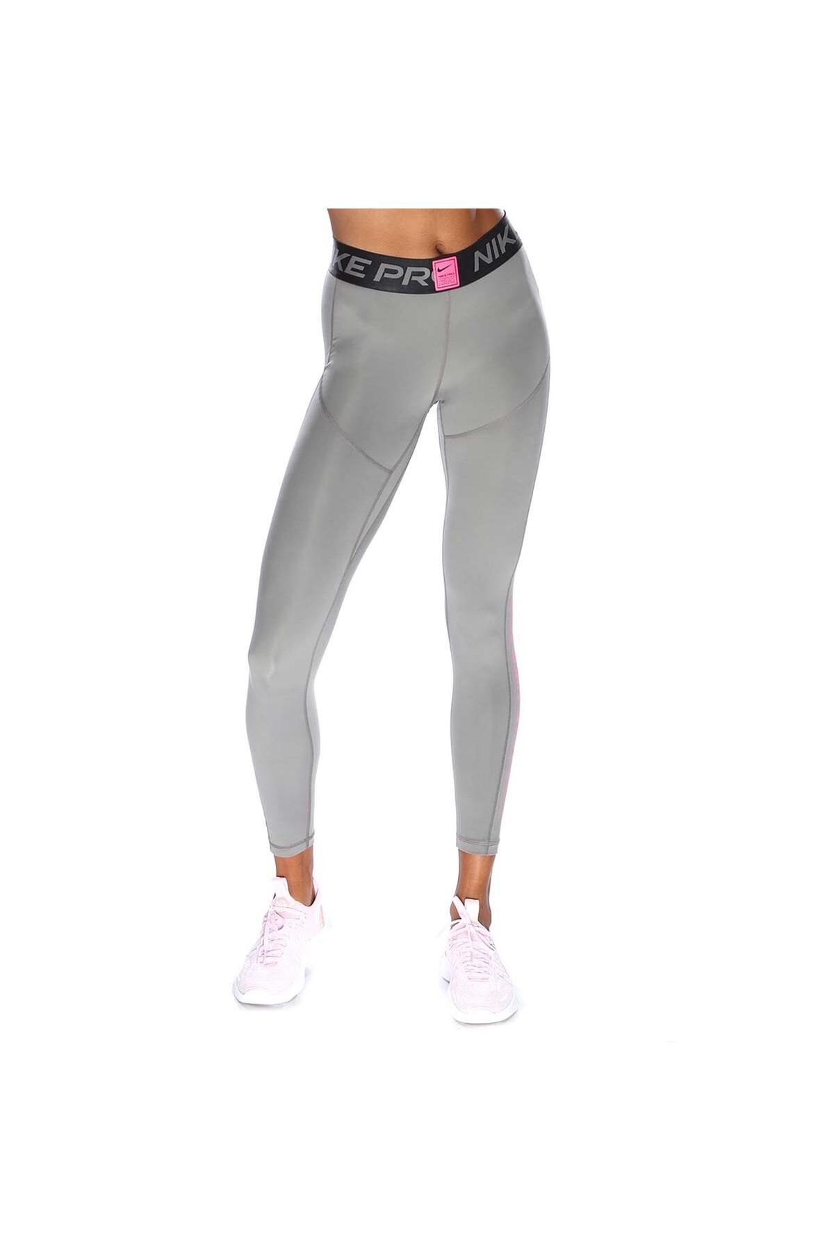 Nike grey and pink leggings discount
