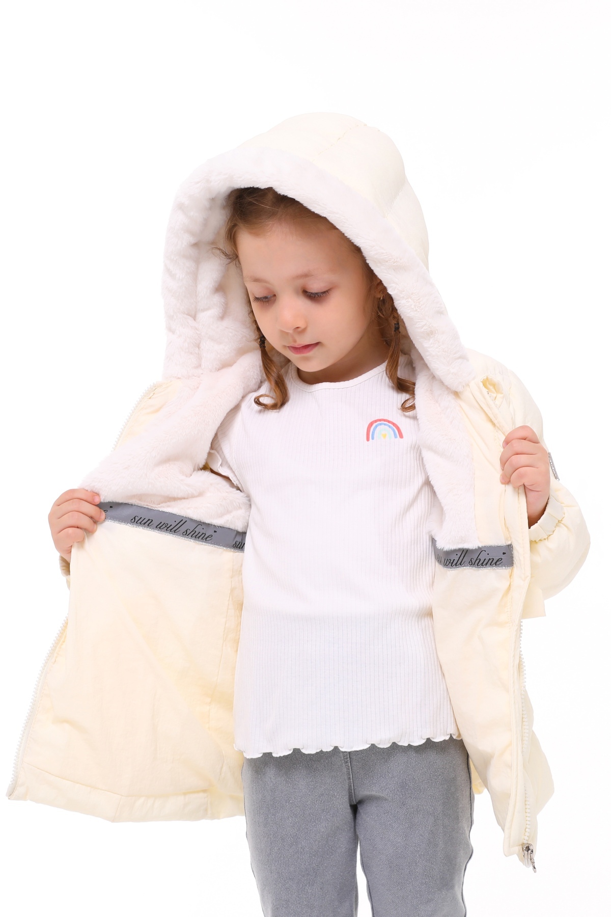 Benittokids Kız Bebek Çocuk Mont 51285 fotoğrafı 6 (önizleme)