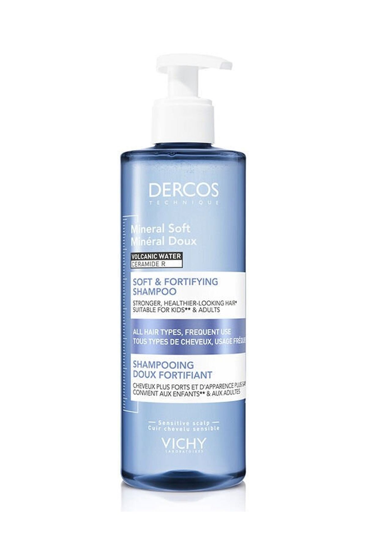Vichy-Dercos Mineral Soft Shampoo - 400 ml 1