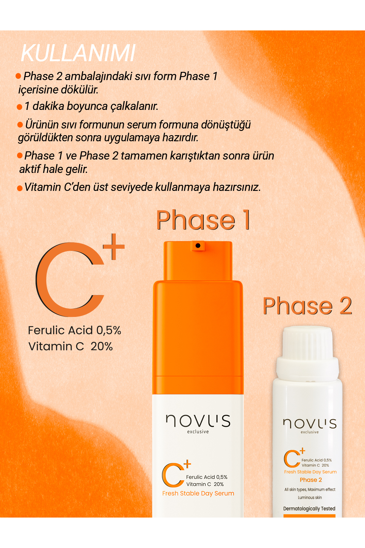 سرم پوست   novus exclusive | nevc02 اورجینال - تصویر 3