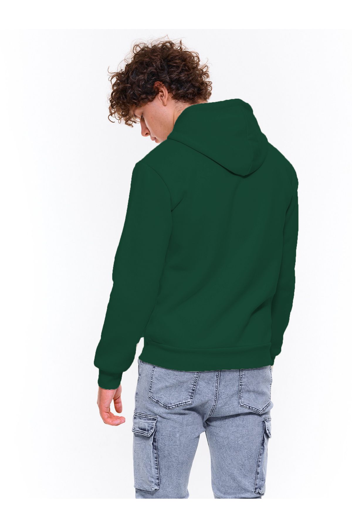 Renkli Store REST Basic Series Kangaroo Pocket Hooded Unisex