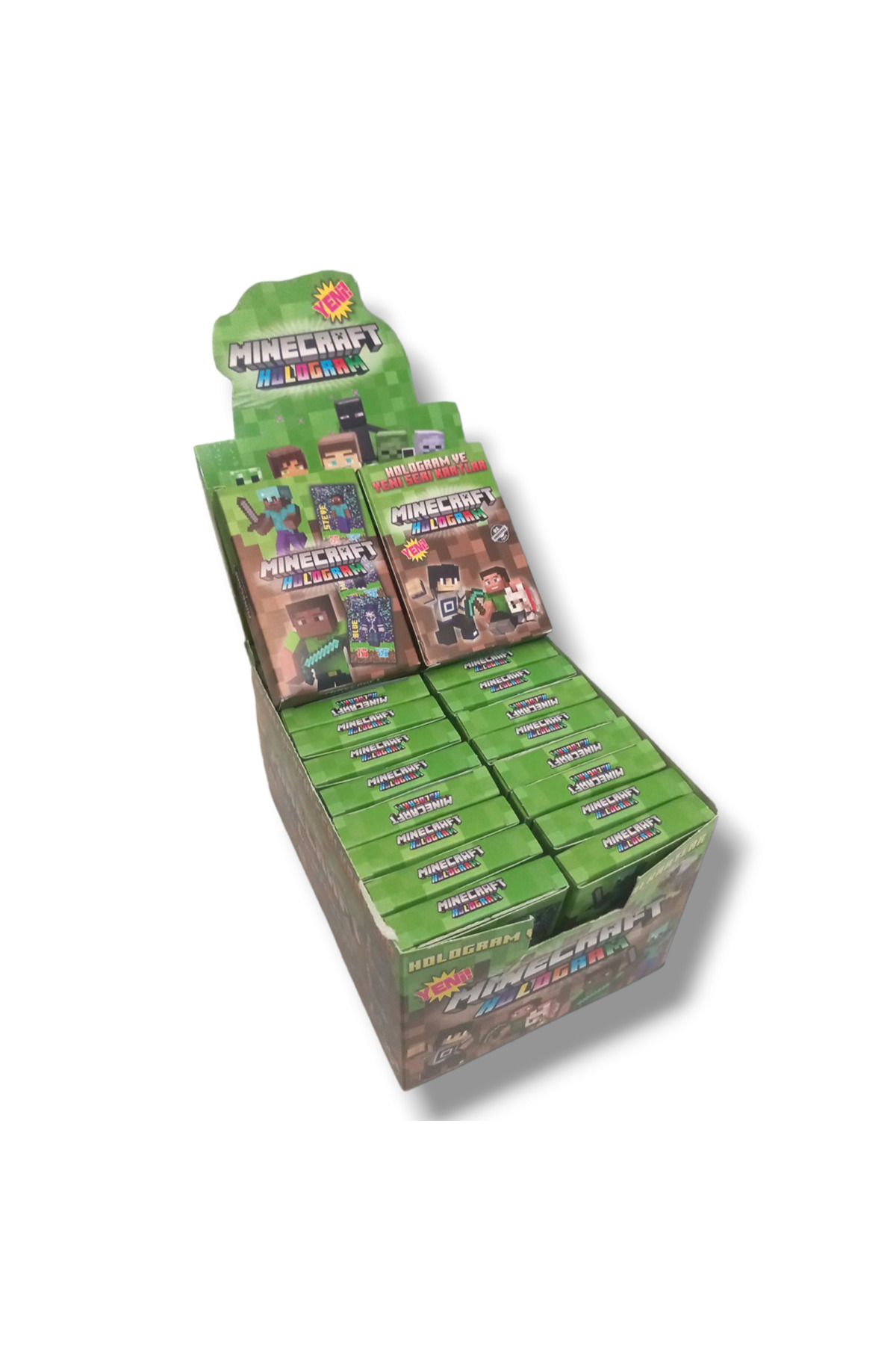 Redro Home-Minecraft New Collection Surprise Hologram Game Cards 12'Box 120 Pieces 4