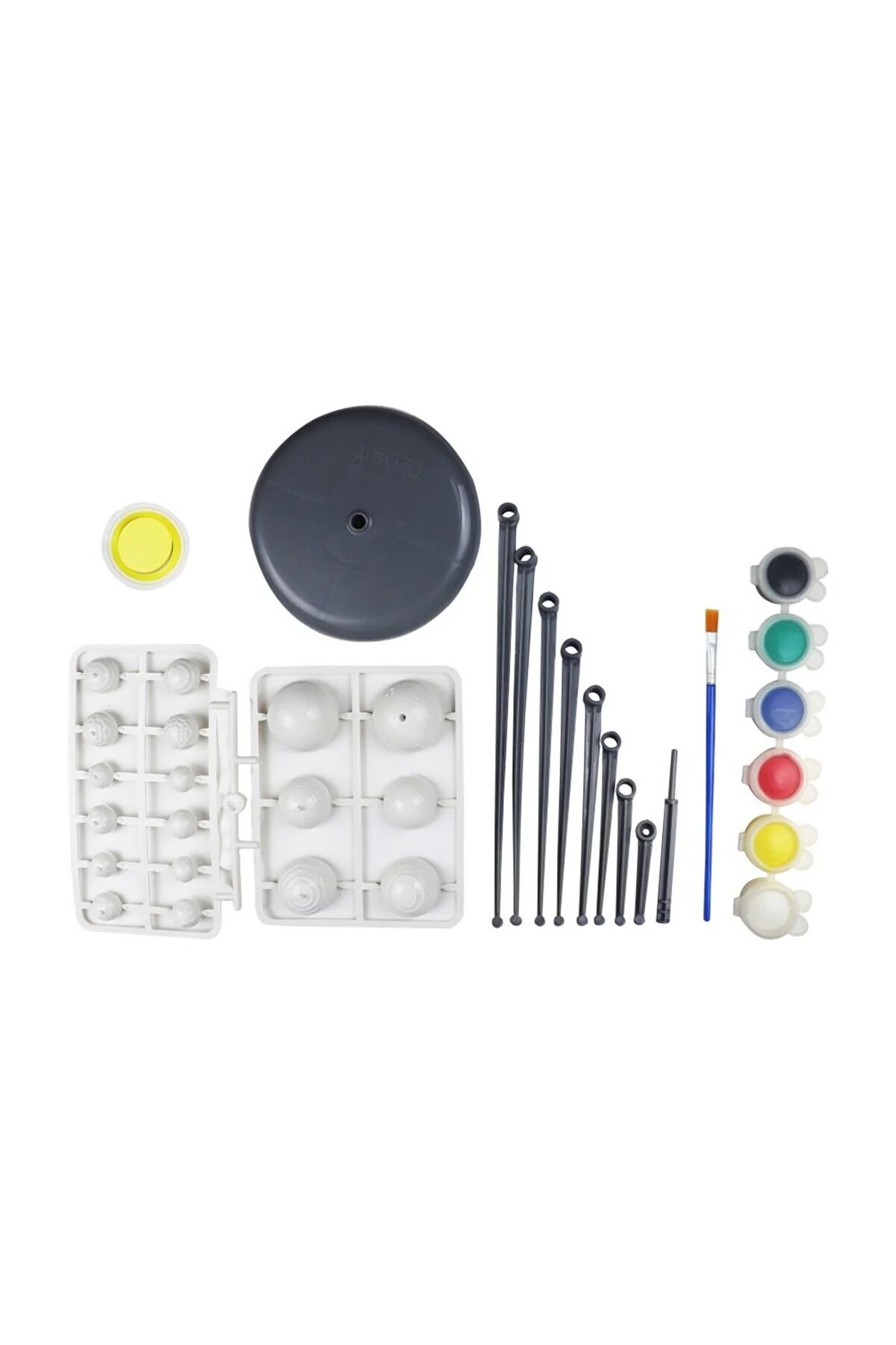AYM HOBBY-Educational Plastic Planetary System - Paint Brush Model, Model Experiment Set 4