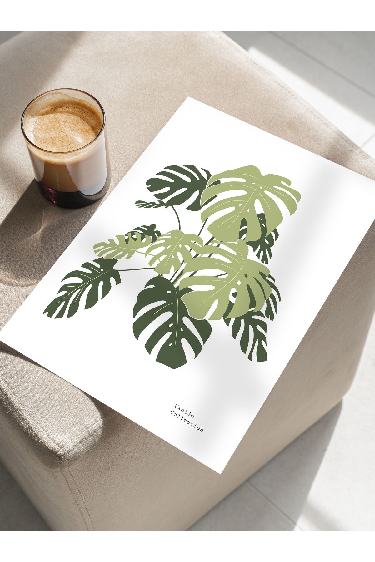 Postifull-Tropical Themed Frameless Wall Poster, Aesthetic Poster - Living Room, Kitchen and Bedroom Decor 4
