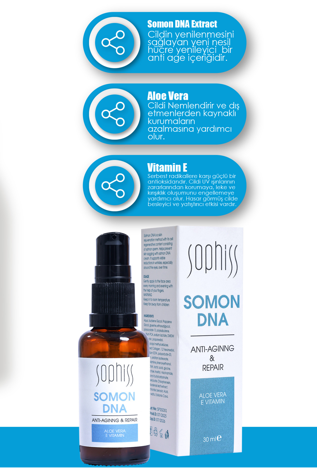 سرم پوست   Sophiss | TYC9TKL1DN169503714222687 اورجینال - تصویر 3