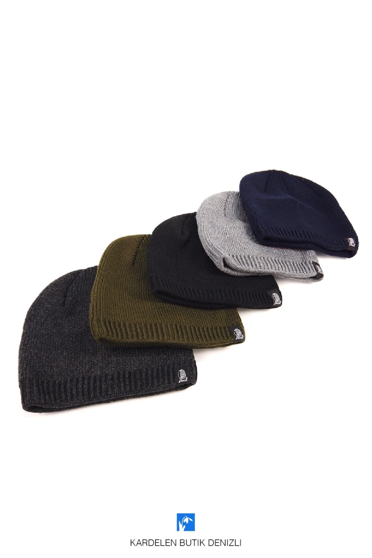 Kardelen Butik Denizli  Rahat ve Sıcak, Düz ve Desenli Katlamasız Kesik Bere ( Kadın ve Erkekler İçin ) - Görsel 3