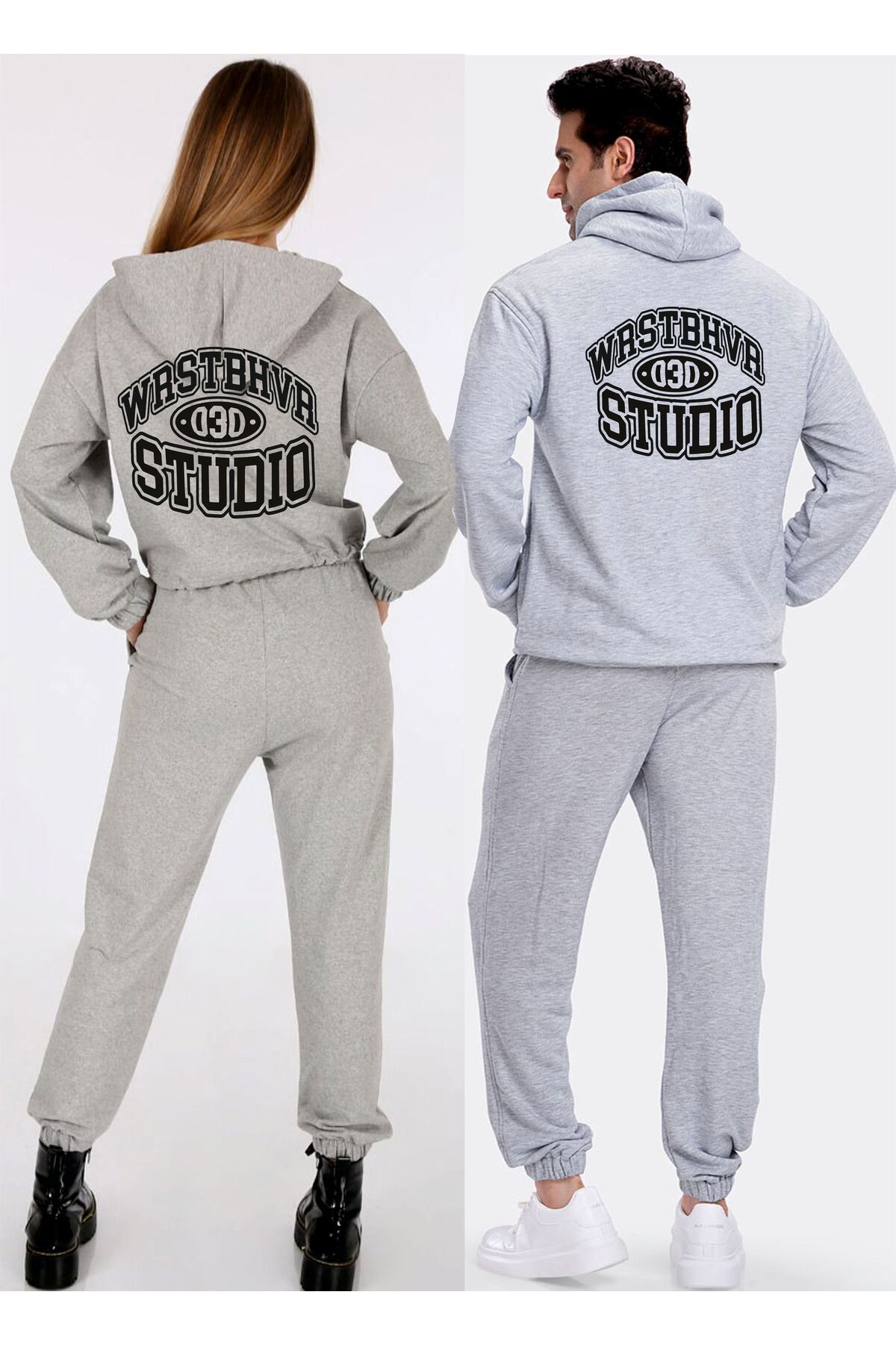 Grey shop sweat suit