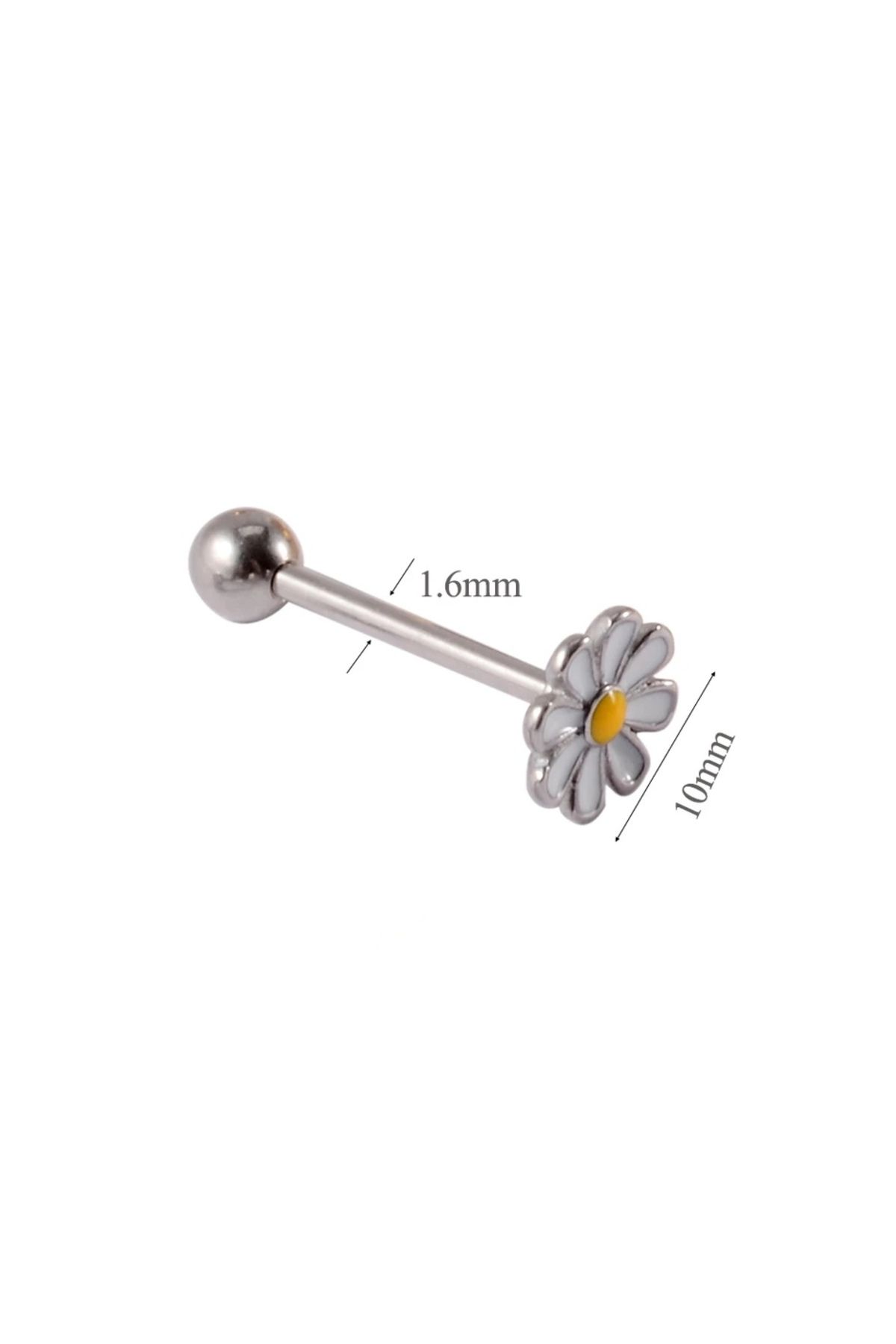 Tongue piercing hotsell bar length