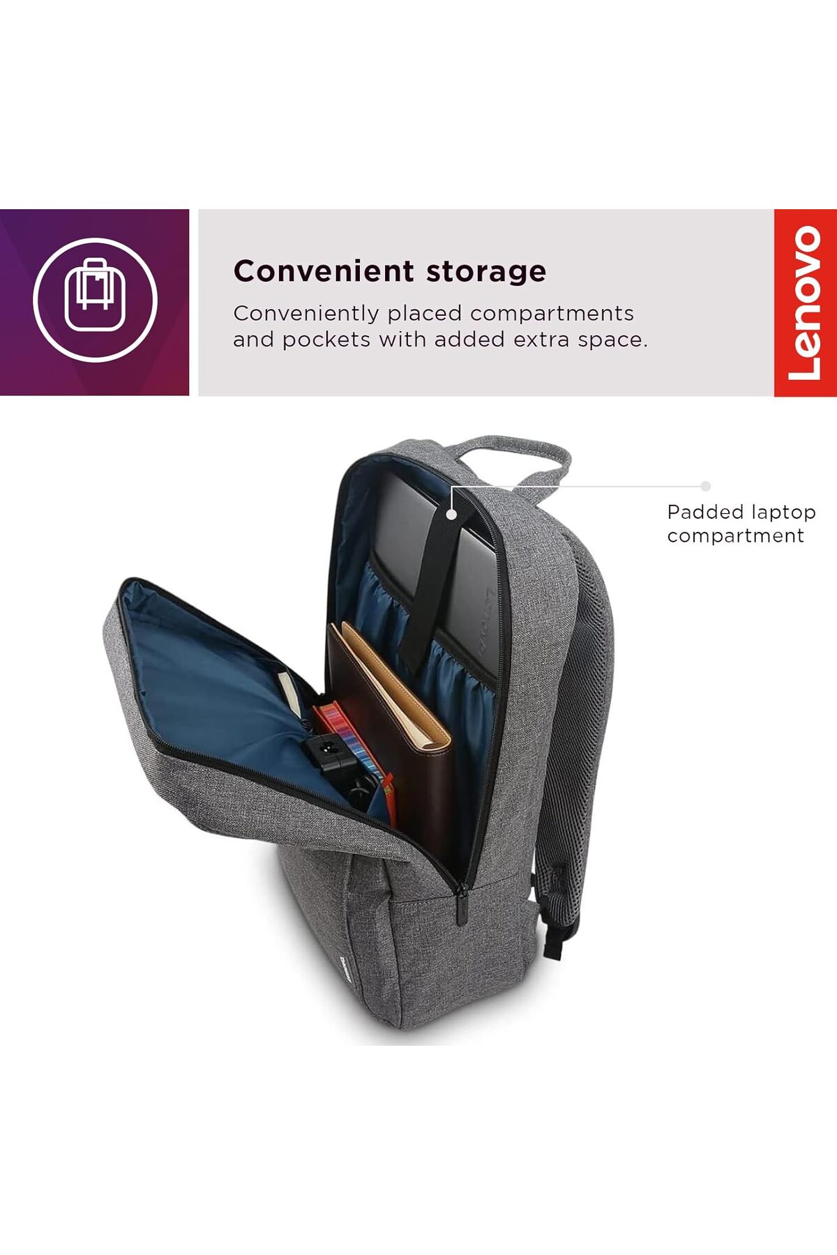 15.6 لپ تاپ LENOVO روزمره کوله‌پشتی B210 اورجینال - تصویر 4