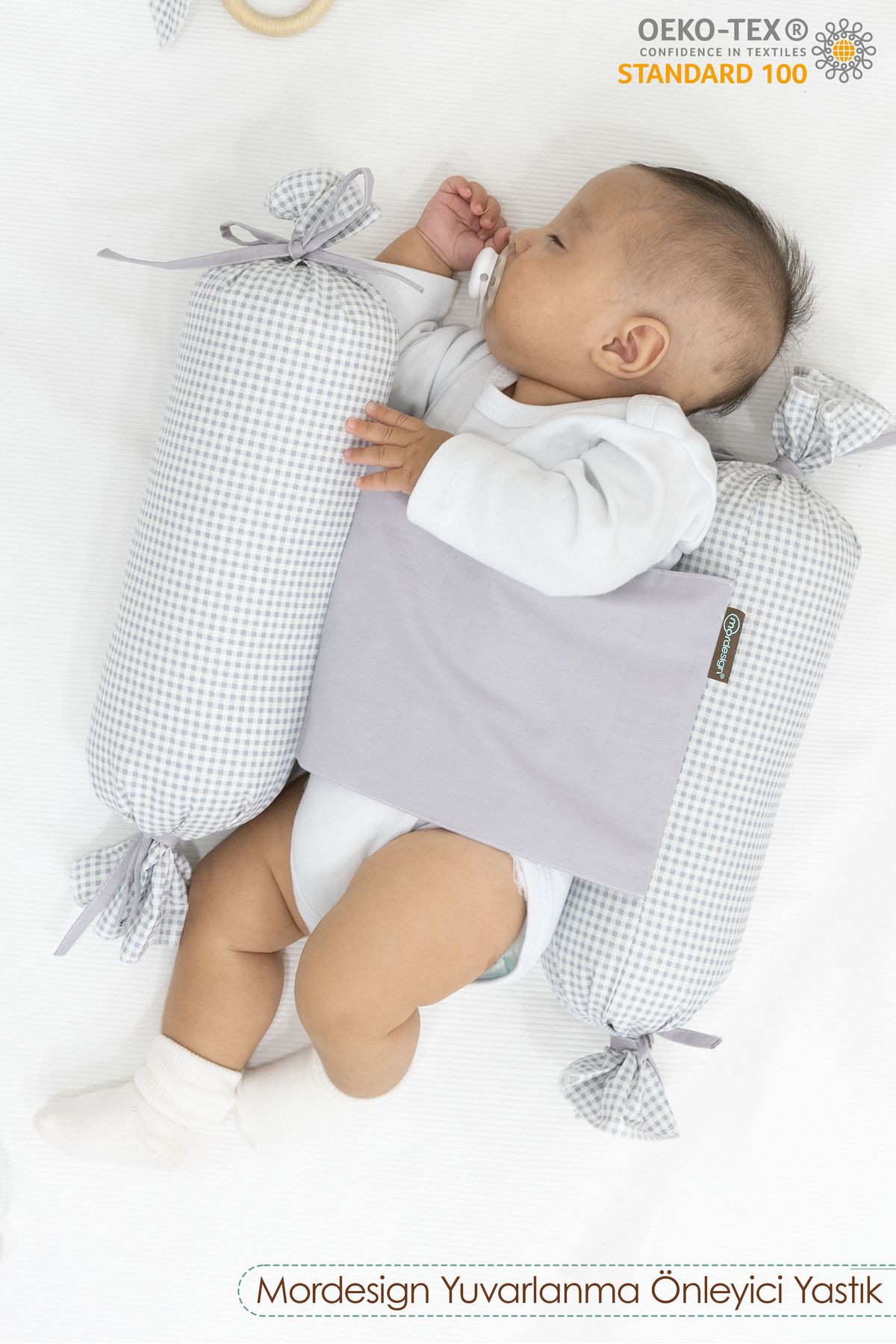 mordesign Baby Anti-Roll Pillow, боковая подушка для сна для новорожденных, серия Puffs ZG987