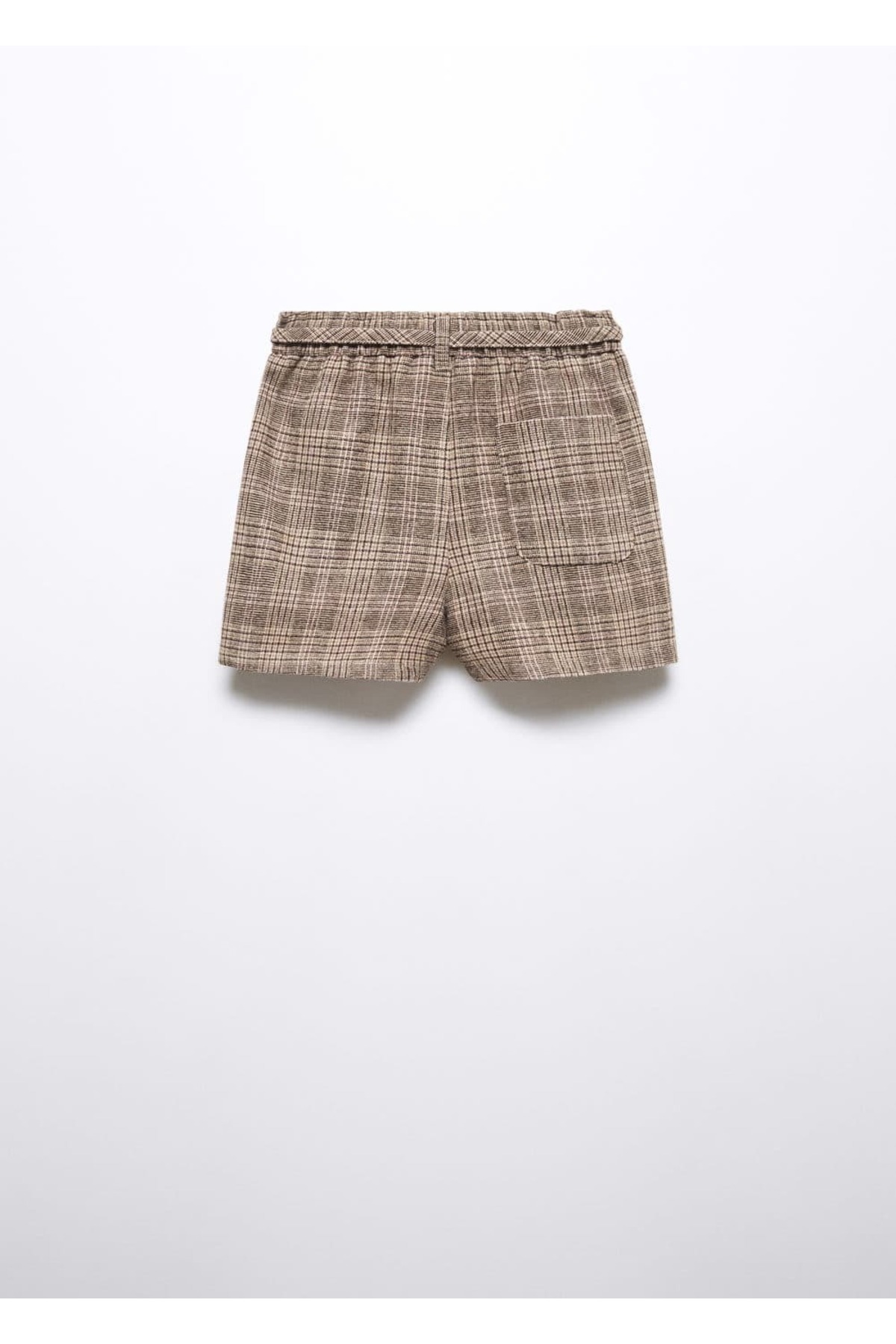 لباس مجلسی دخترانه قهوه ای منگوMANGO Kids | 57077119 اورجینال - تصویر 3