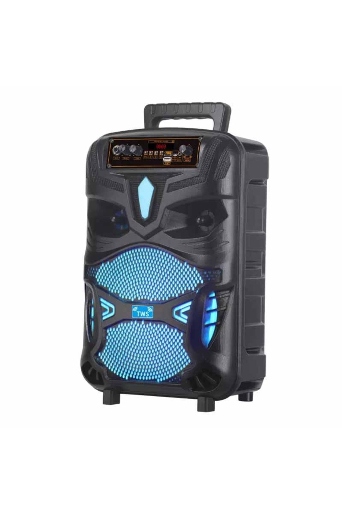 LED IŞIKLI BLUETOOTH HOPARLÖR MİKROFONLU KABLOSUZ ŞARJLI TAŞINABİLİR SPEAKER #5