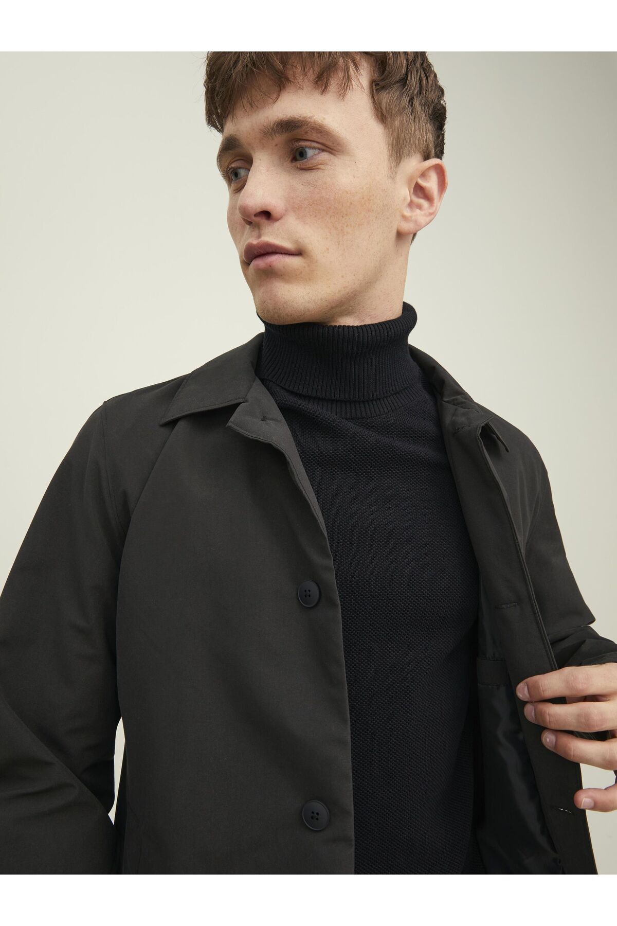 پلیور جک اند جونز مردانه اکریلیک مشکی  راسته Regular/رگولار    بیسیک کژوال/روزمره | Jack & Jones 12210931 TR - تصویر 7