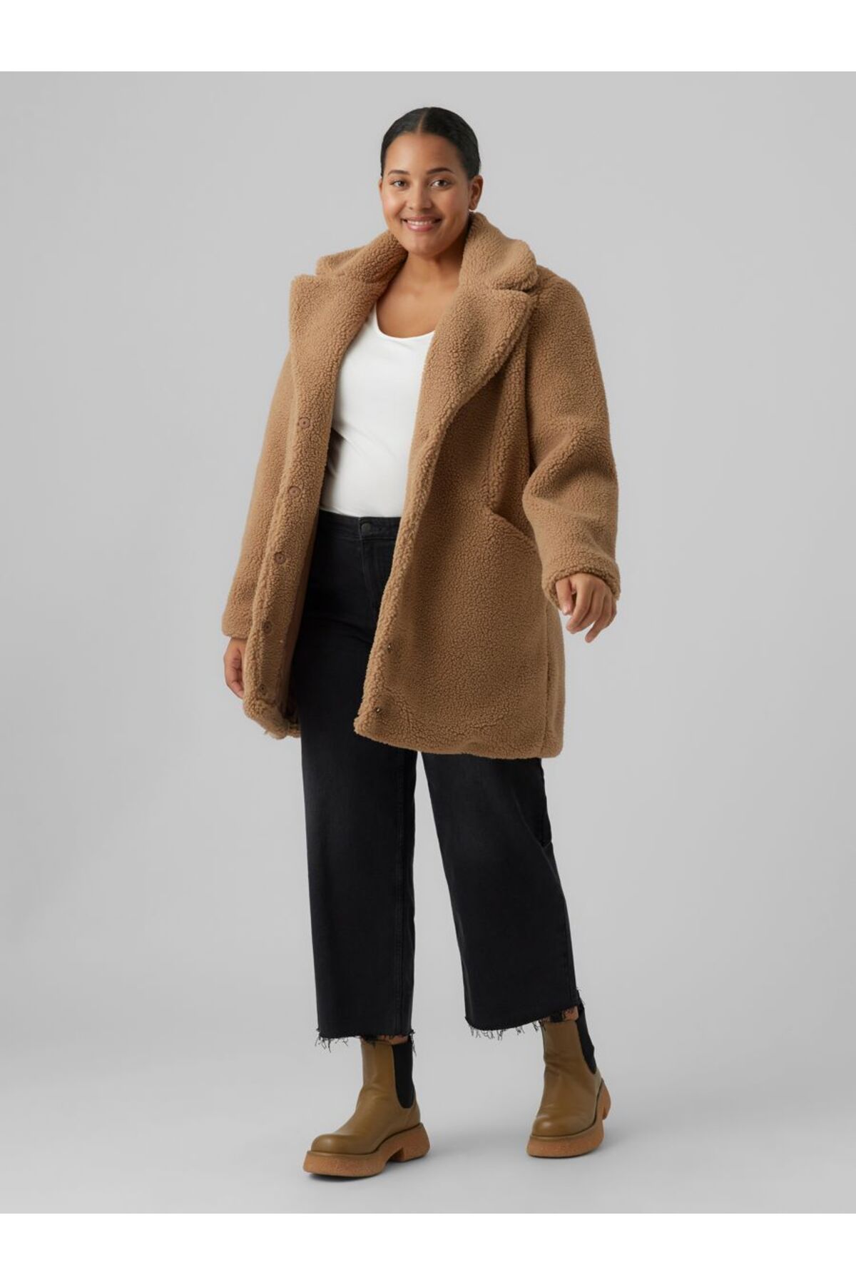Veromoda Curve-Mantel Teddy 4