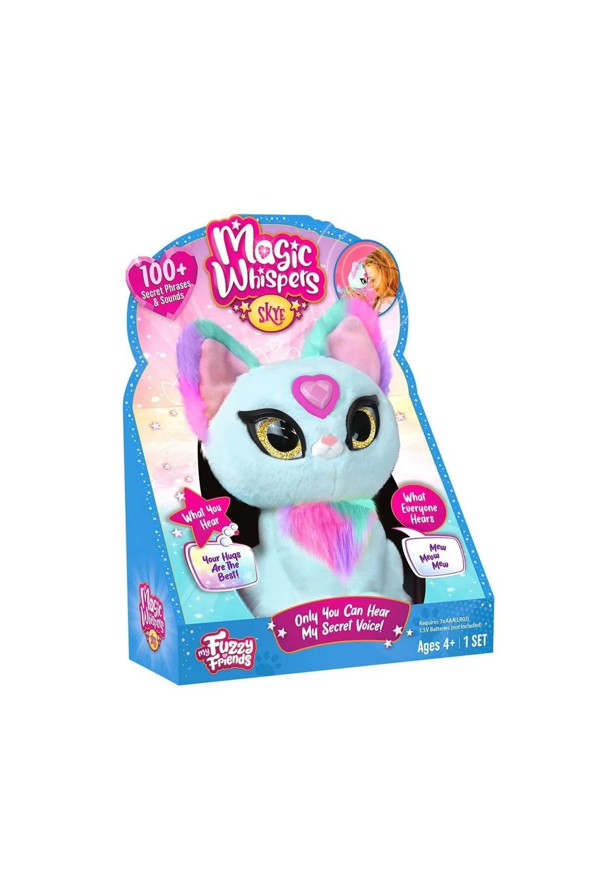 Tower Toys-Myg00410 - My Fuzzie Friends 100 Different Turkish Whisper Magic Cat with Voices 1