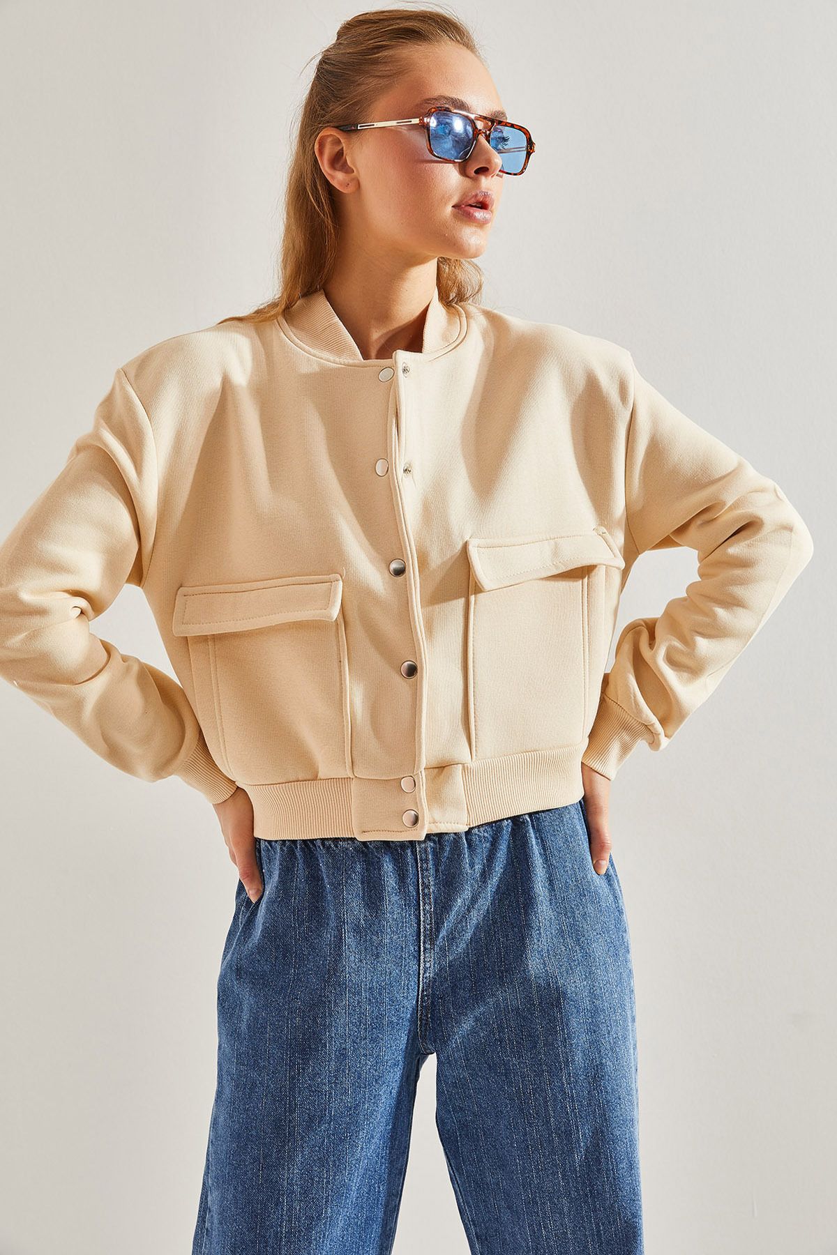 Rose gold cheap bomber jacket