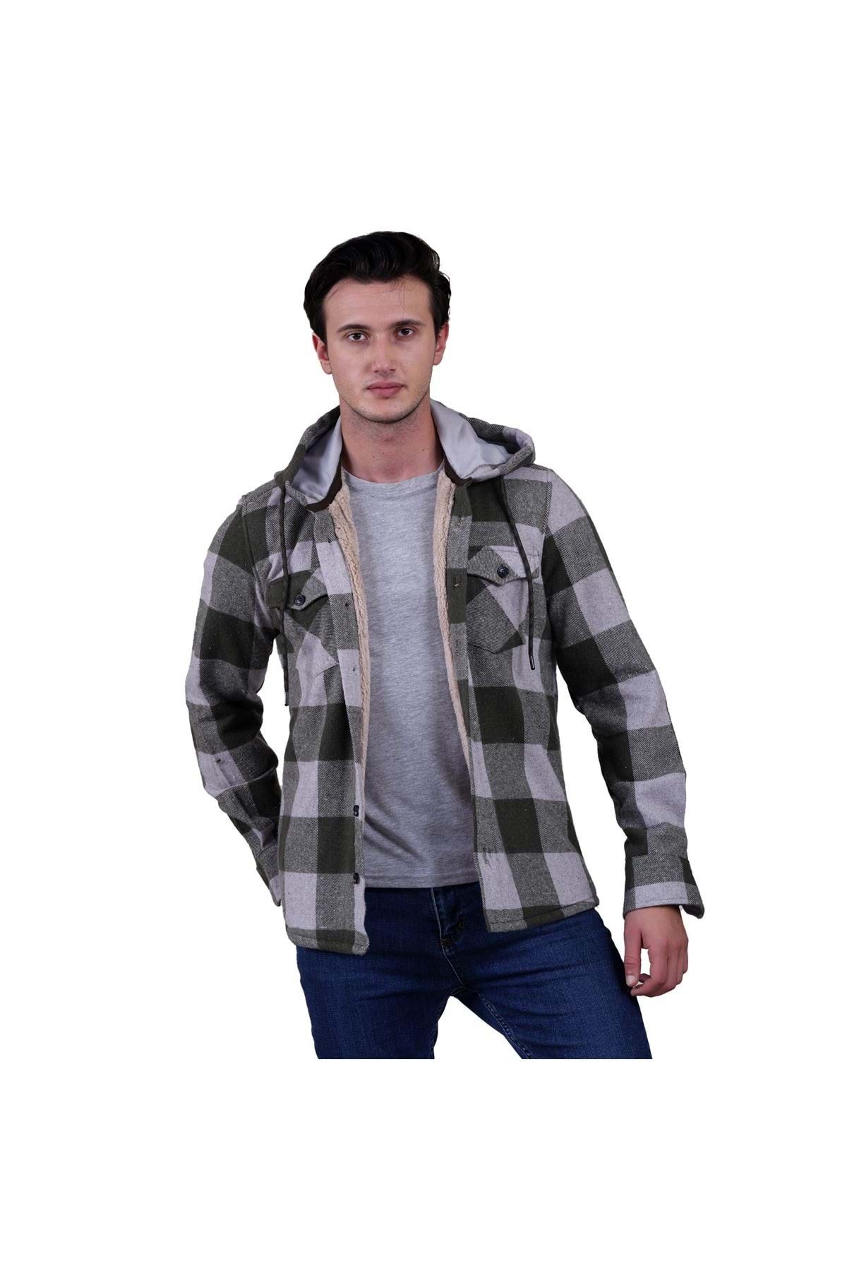 Fur lined lumberjack discount jacket