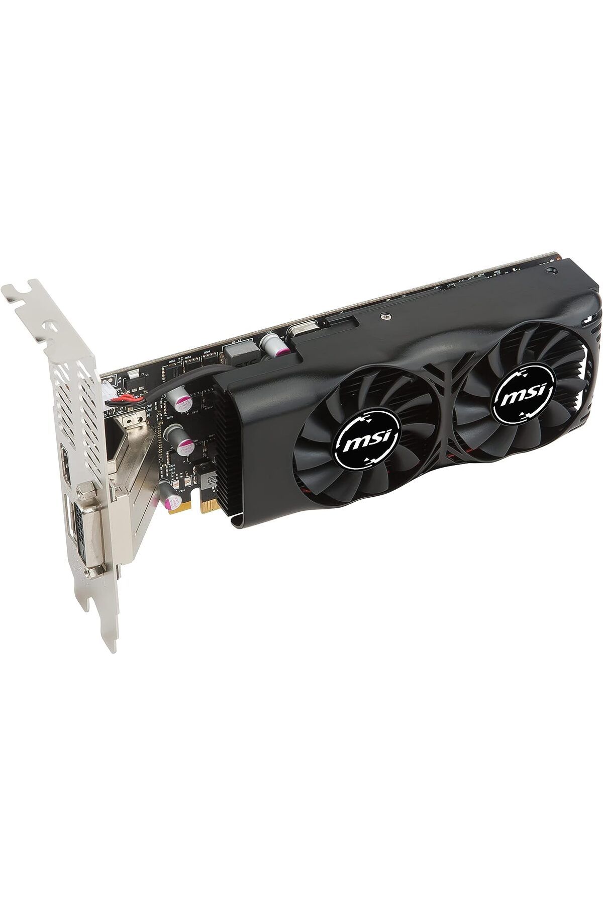 MSI VGA GeForce GTX 1050 Ti 4GT LP GTX1050Ti 4GB GDDR5 128b DX12 PCIE 3.0 x16