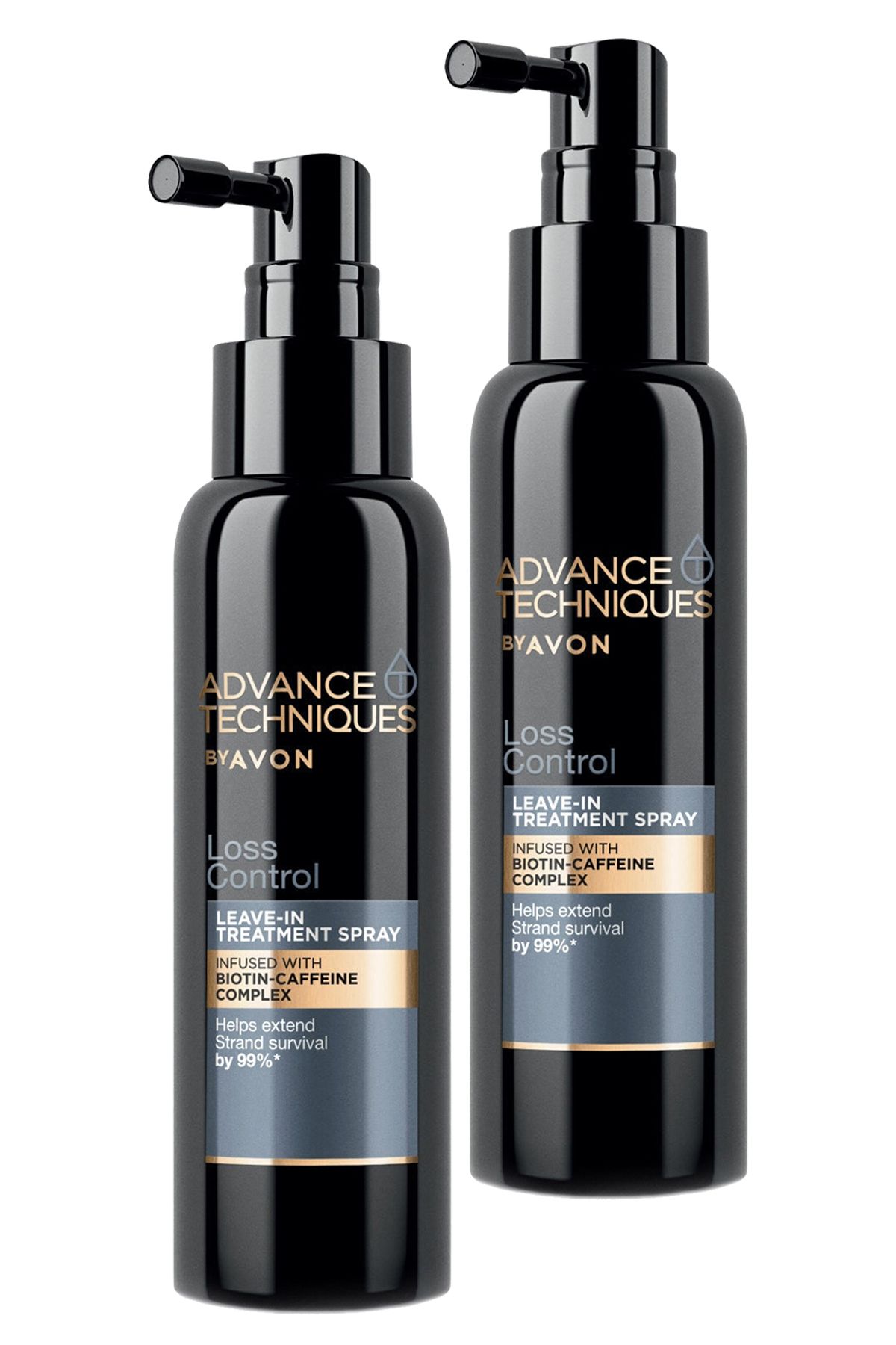 اسپری موی ضد جوش 100 میلی لیتری Advance Techniques. مجموعه دو تایی Avon