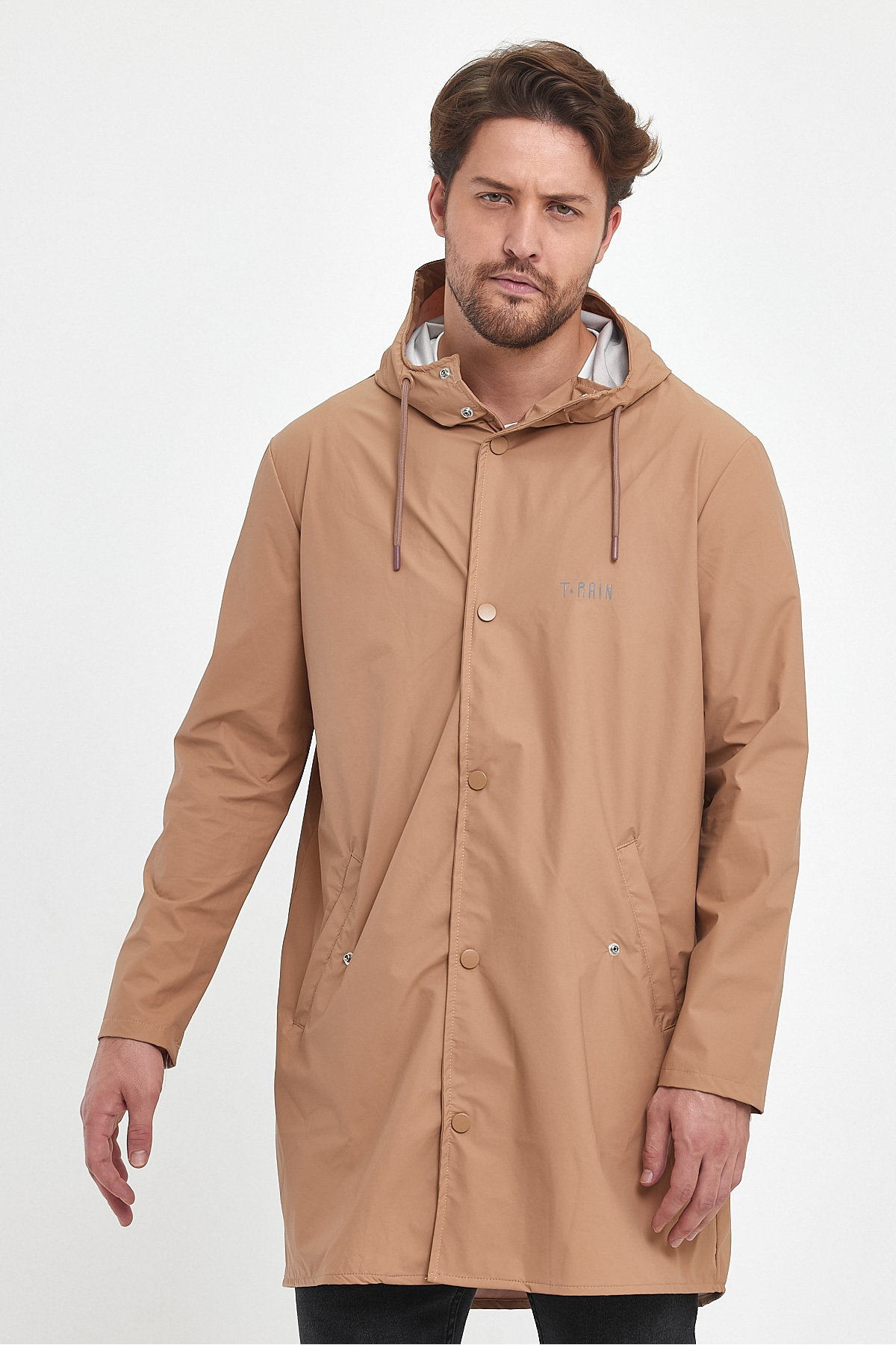 بارانی مردانه Stay Dry بژ — بژ STAYDRY2 — تصویر 6 از 9