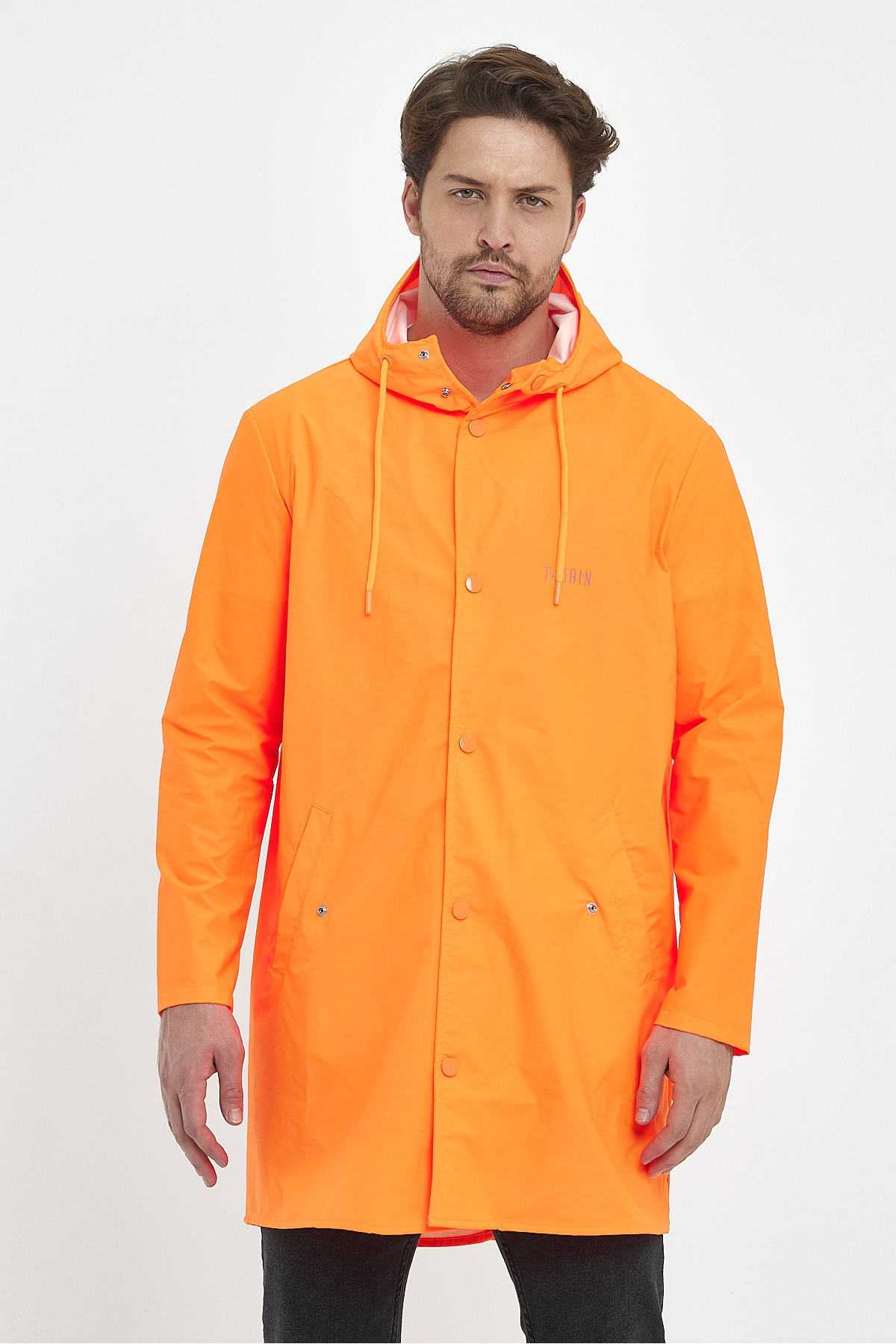بارانی مردانه نارنجی Stay Dry — نارنجی STAYDRY2 — تصویر 5 از 9