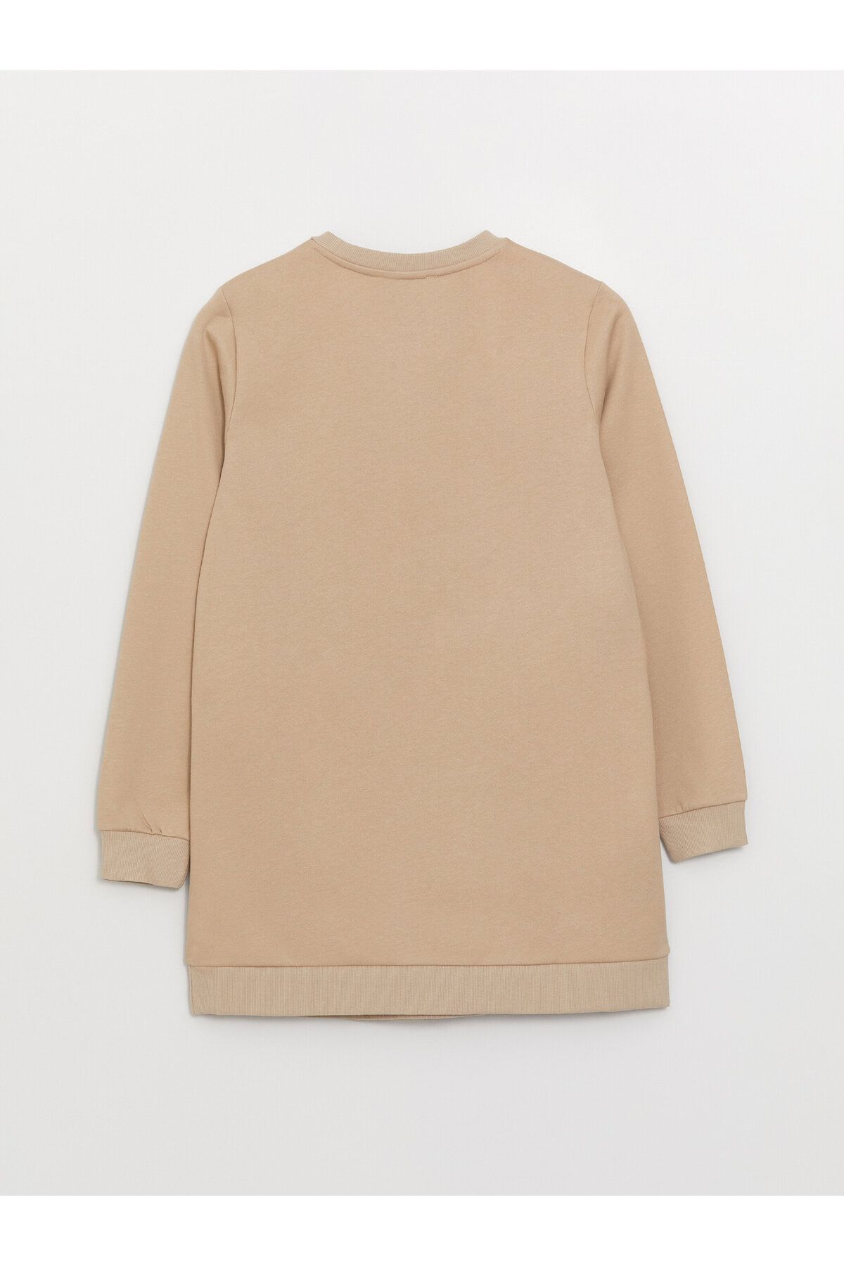 LC Waikiki-Langarm-Sweatshirt-Tunika für Damen mit Rundhalsausschnitt – bedruckt 7