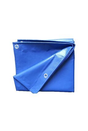 NAKSAN 4 X 5 Metre Lamineli Branda Çadır Gölgelik Su Toz Geçirmez Mavi