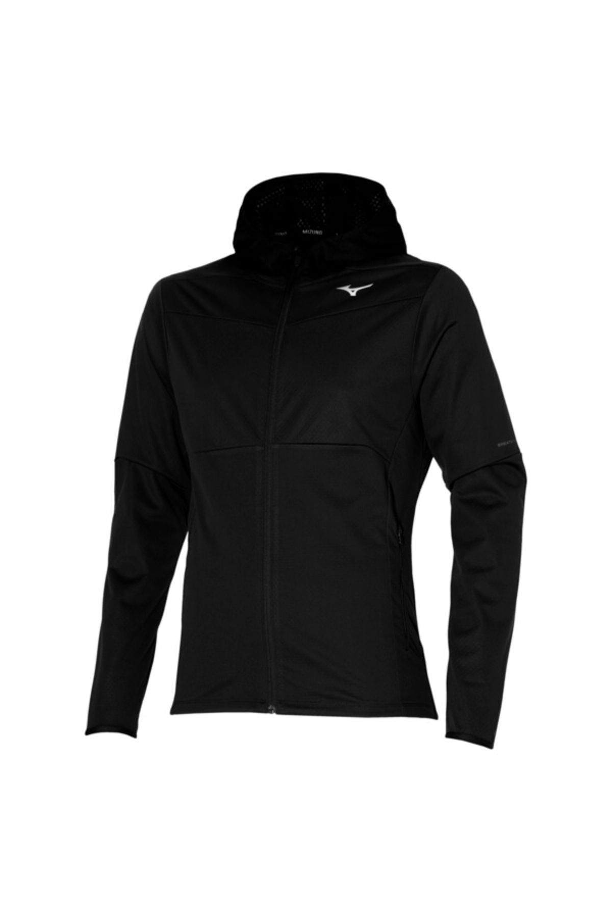 Mizuno Breath Thermo Jacket Мужской плащ черный J2GE257009