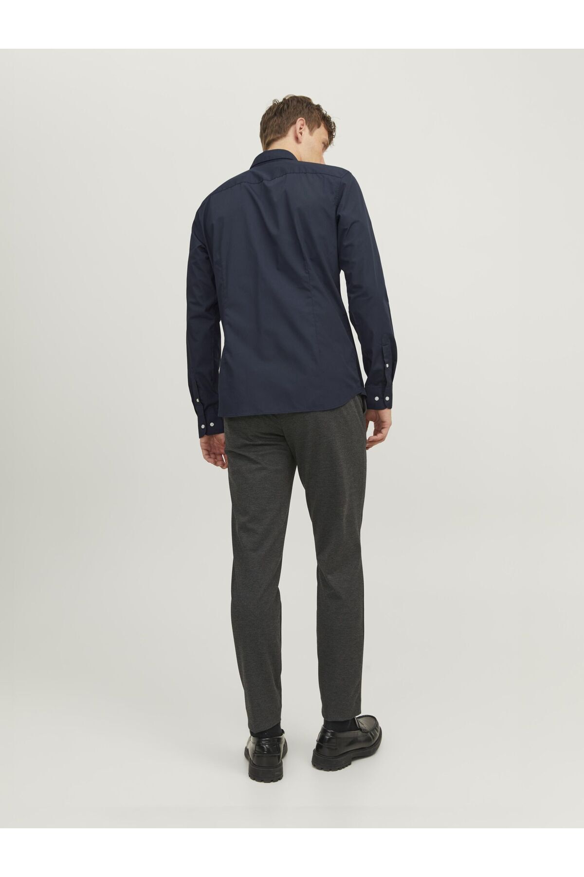 پیراهن مردانه راسته آستین بلند | جک اند جونز Jack & Jones 12187222 - تصویر 3