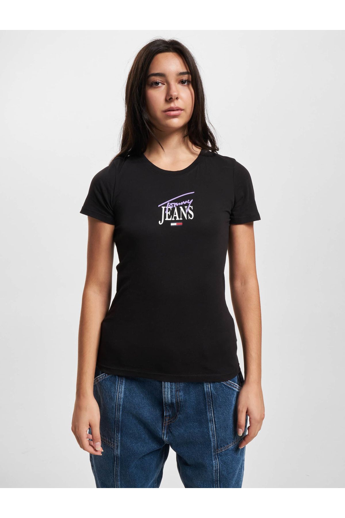 T-Shirt Damen 2Pack Trendyol - Logo Hilfiger Tommy Jeans Tommy