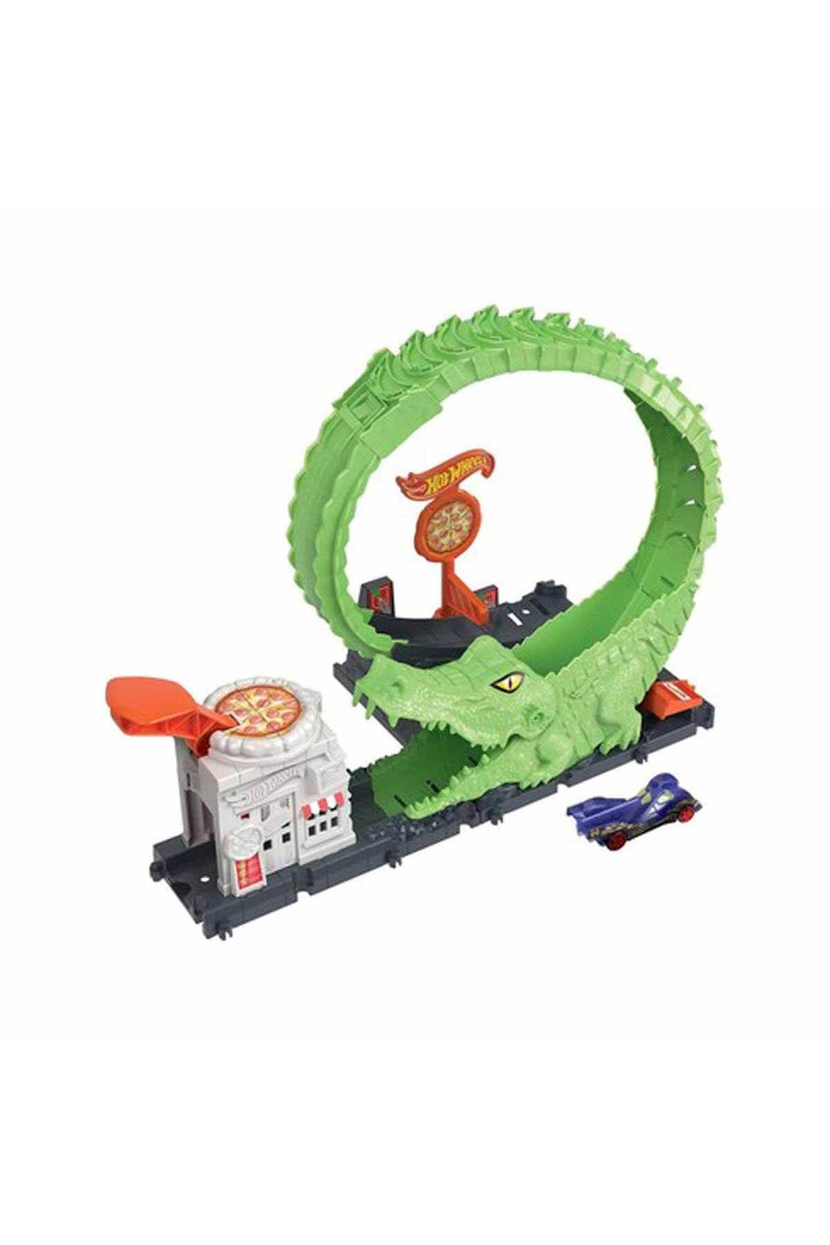 HOT WHEELS City D manlarla M cadele Serisi HDR29 Gator Loop