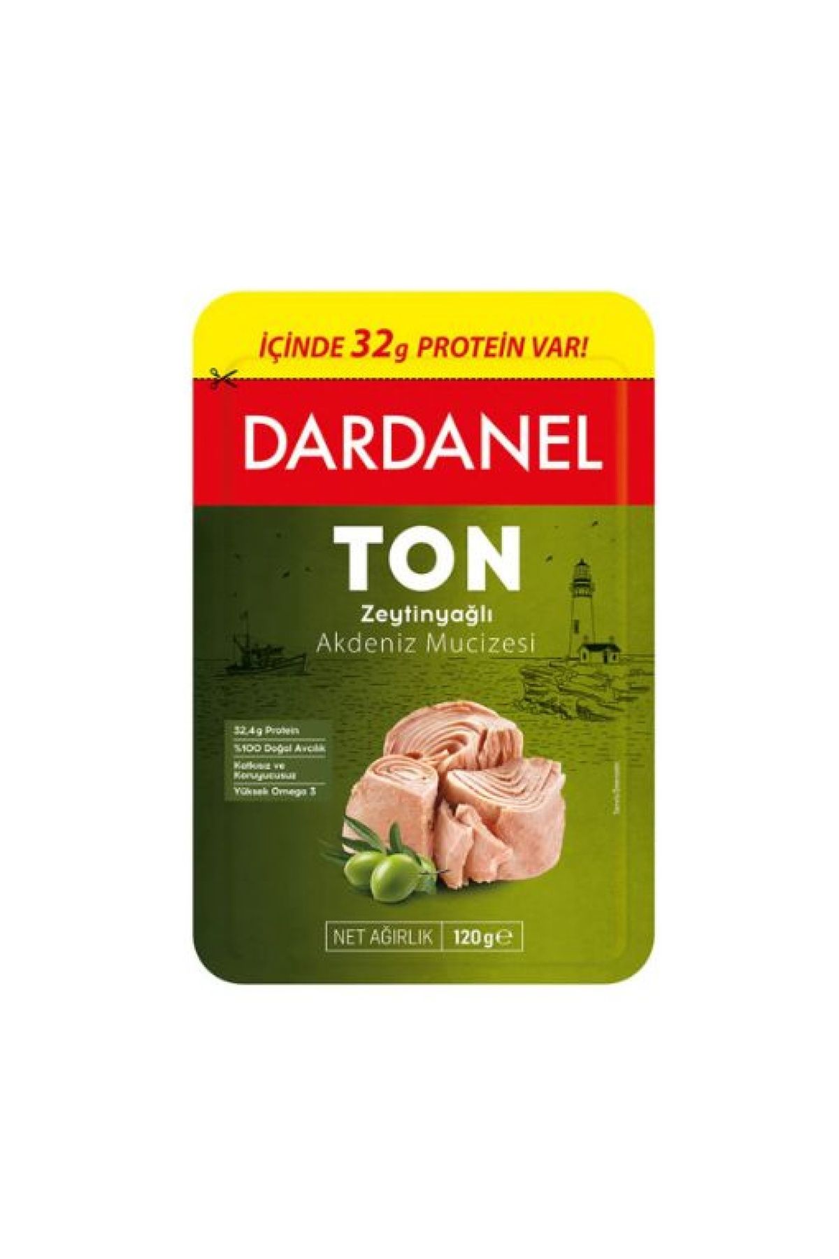 Dardanel 4'lü Dardanel Zeytinyağlı Ton Balığı Poşet 80 Gr.