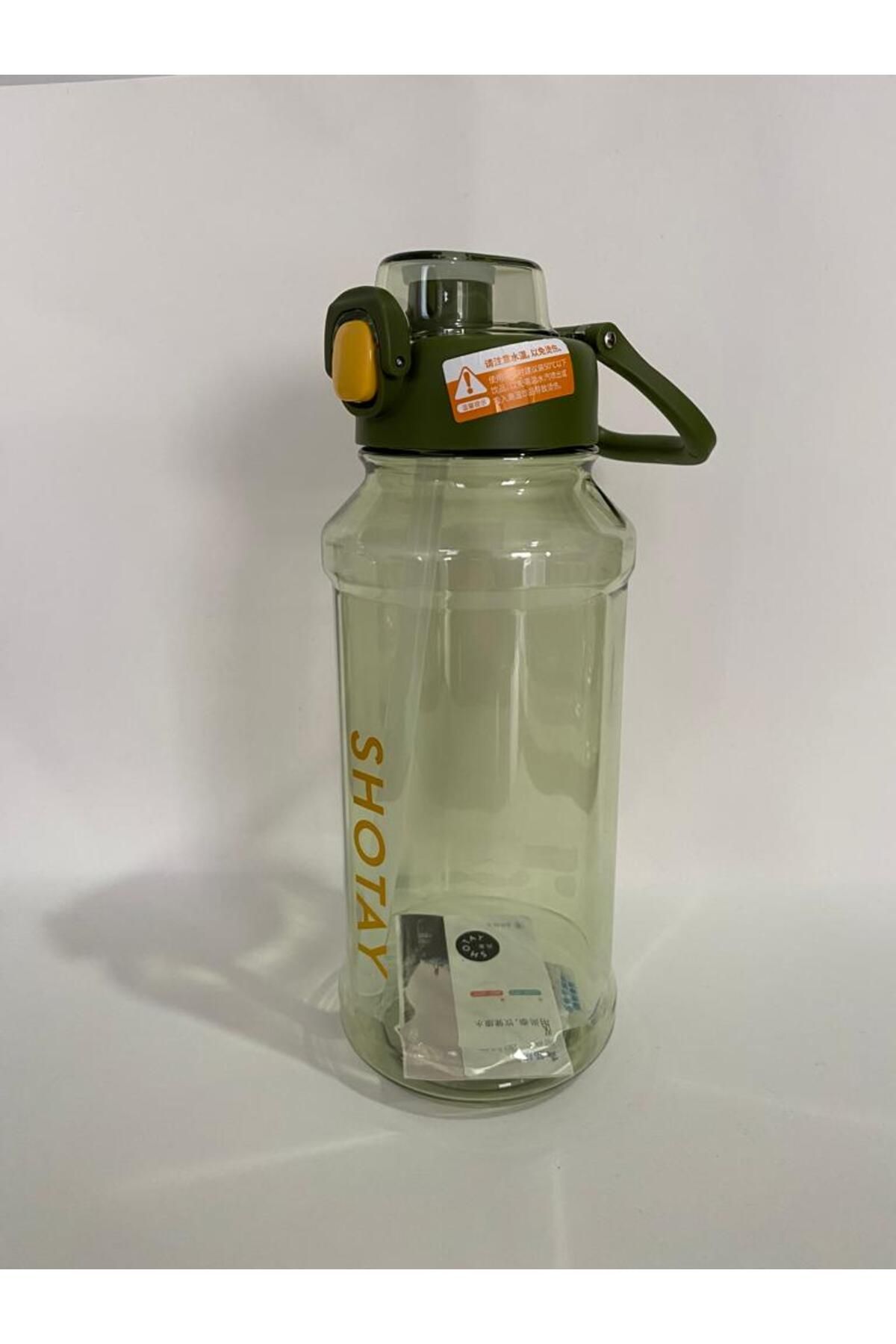 Shotay-ST-6290 Tritan Flask with Straw 1.3 L Green 3
