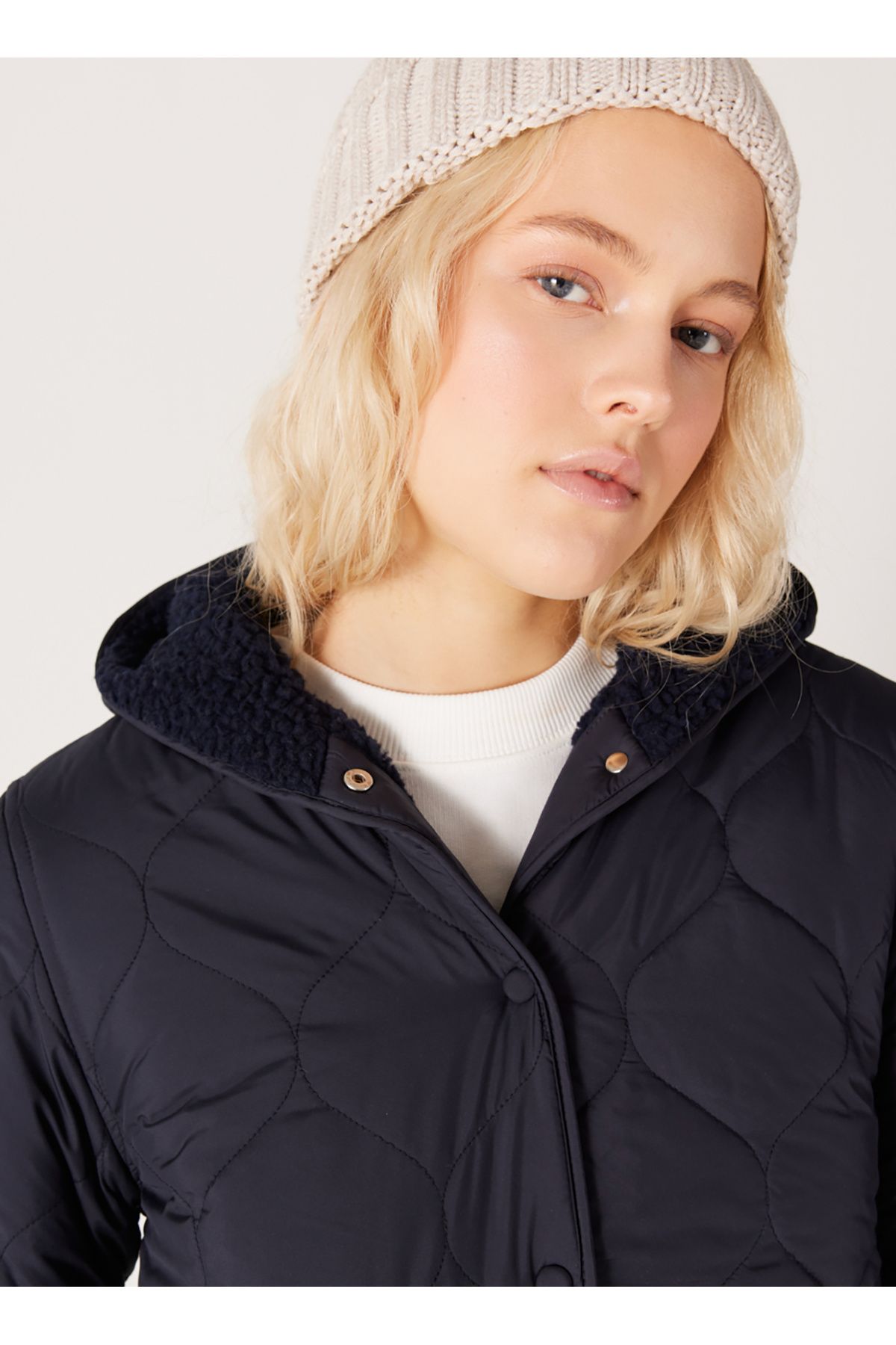 WRANGLER-Sötétkék női kabát W232275410-tengerkék 3