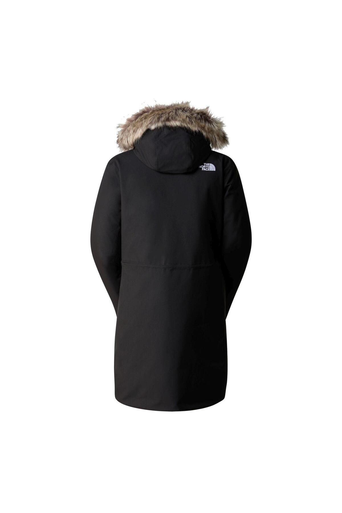 North face arctic parka deals white