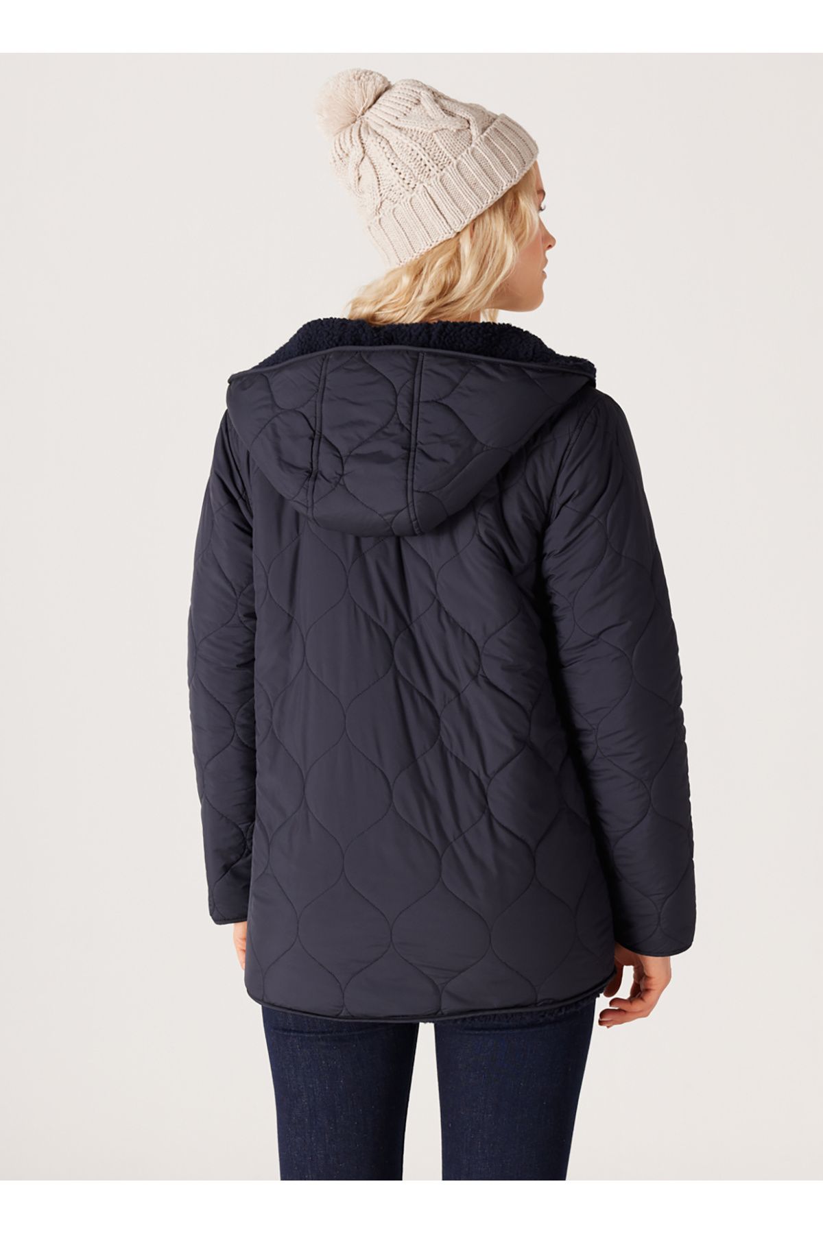 WRANGLER-Sötétkék női kabát W232275410-tengerkék 5
