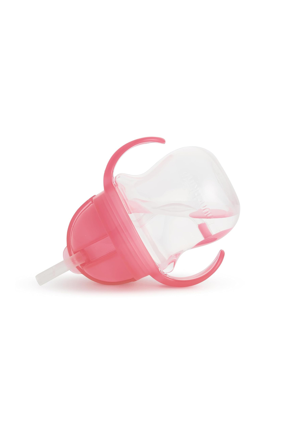 Munchkin Sabit Vakumlu Beslenme Tabağı &tıklama Uçlu Pipetli Alıştırma Bardağı 6ay Pembe&yeşil 2'li Paket fotoğrafı 4 (önizleme)