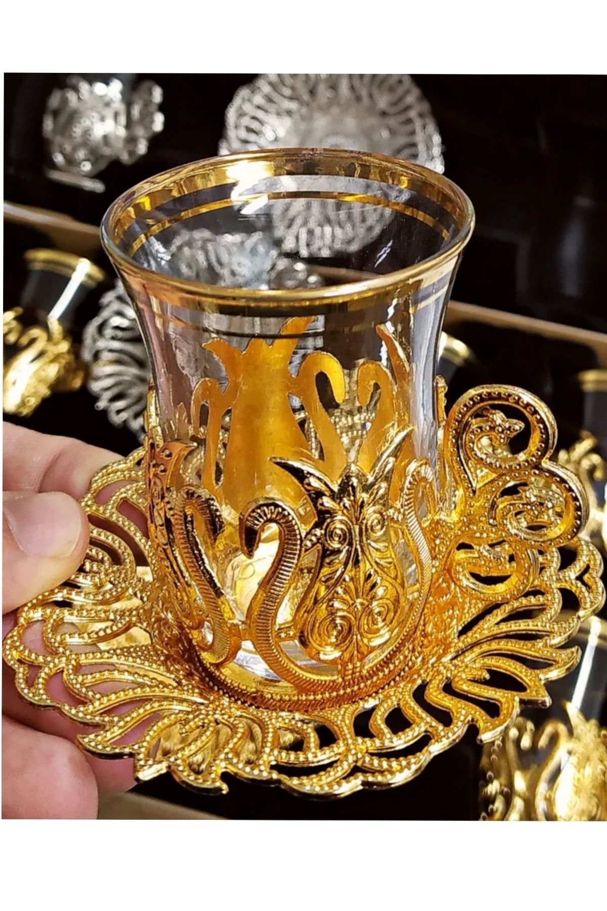 Glass tea glasses best sale