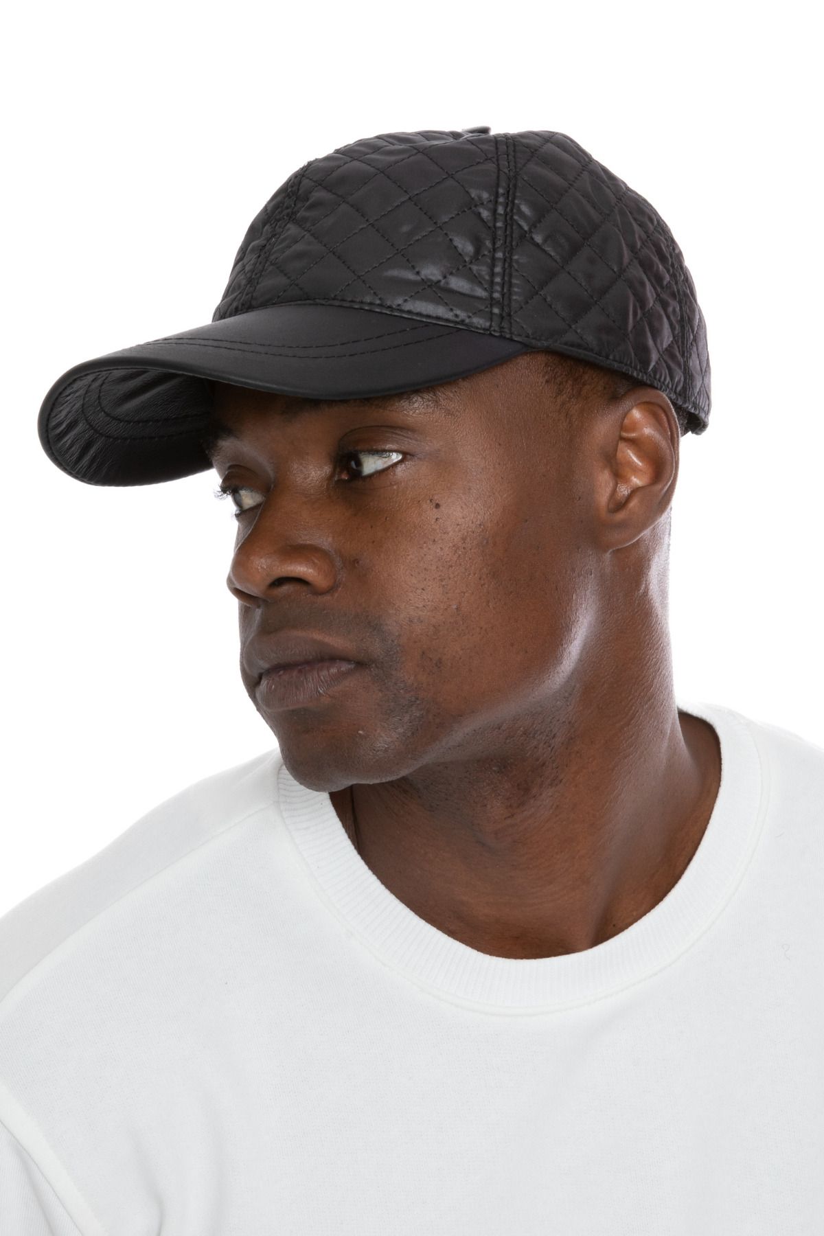 Quilted baseball cap sales